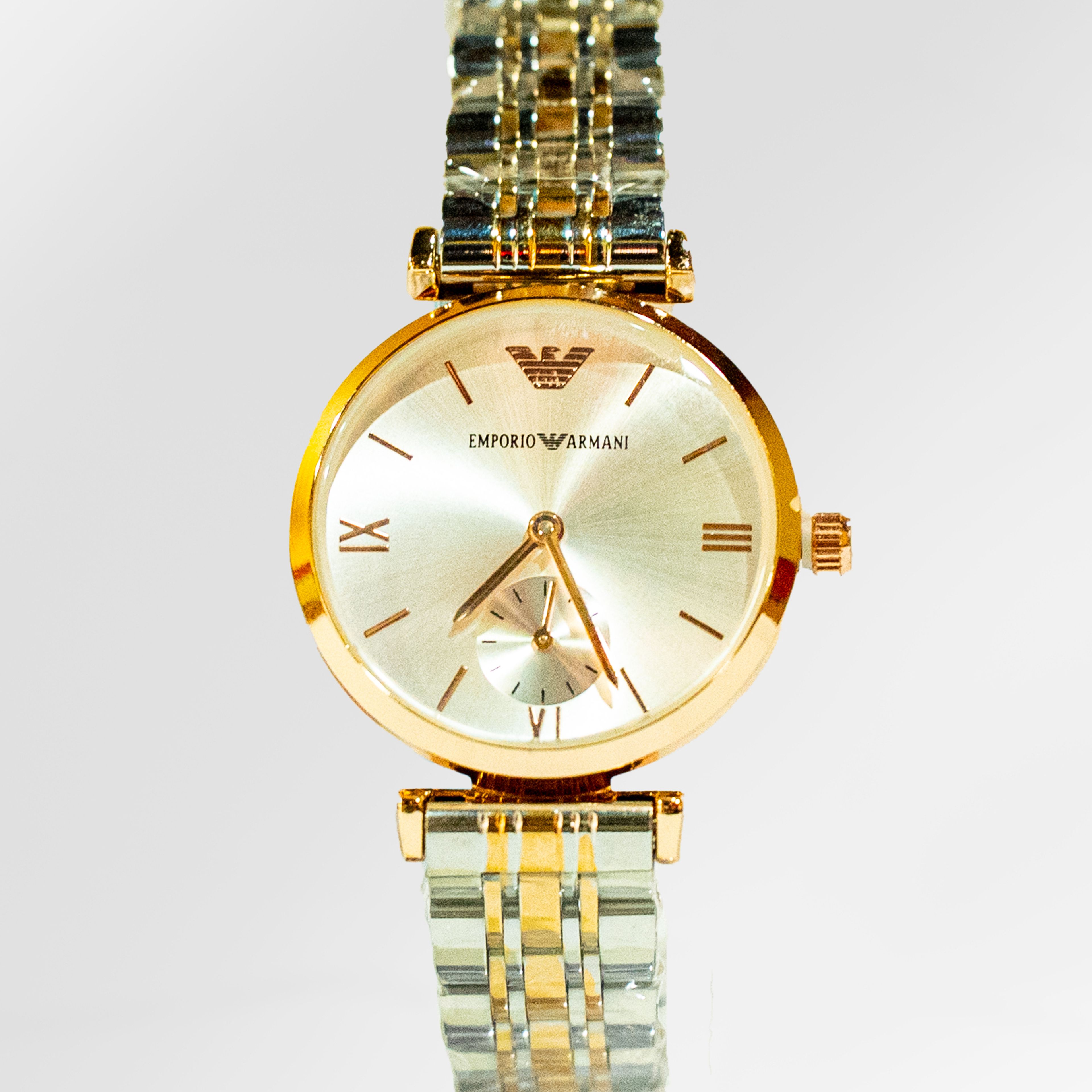 Emporio Armani Classic Two-Tone Ladies