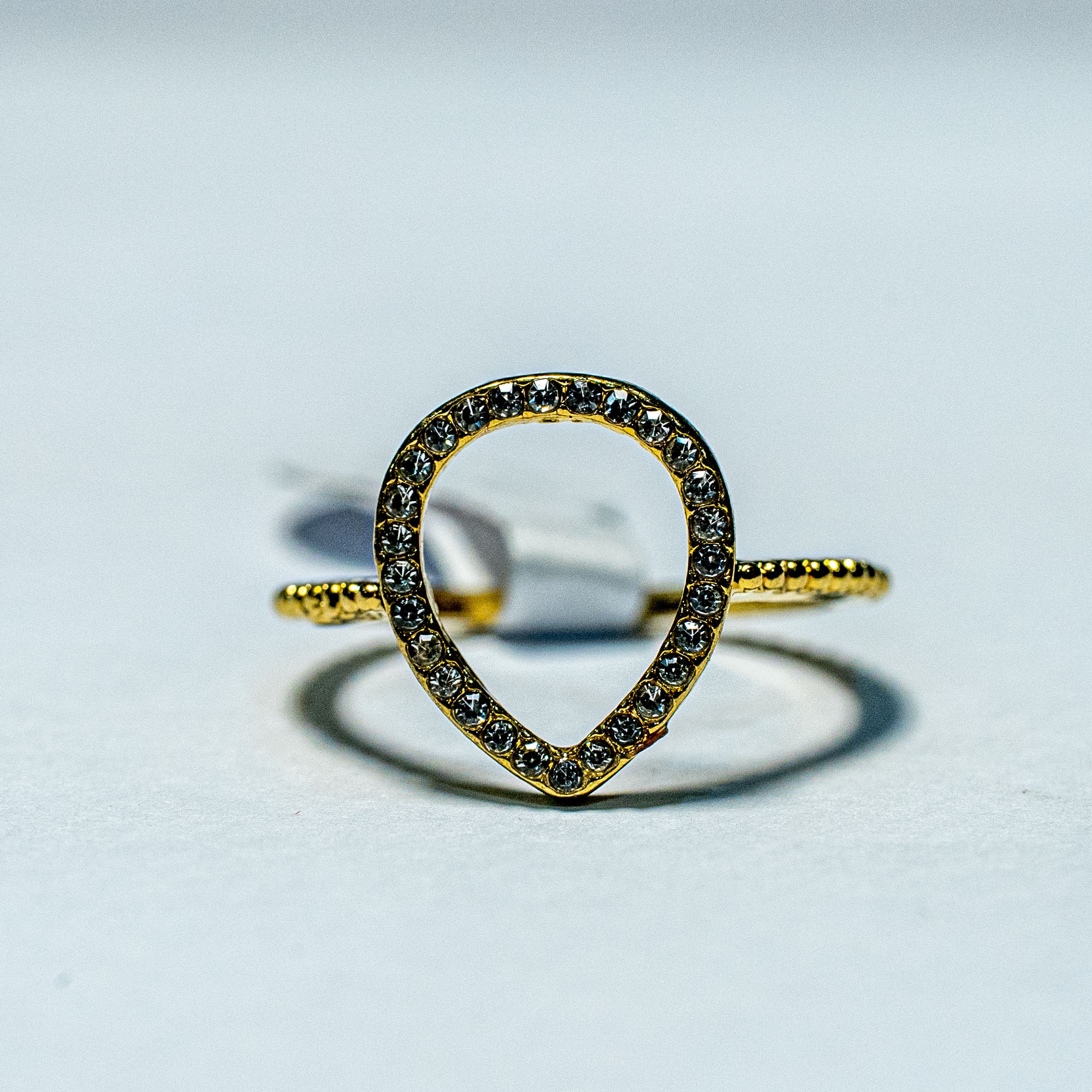 Golden Circle Frame Ring