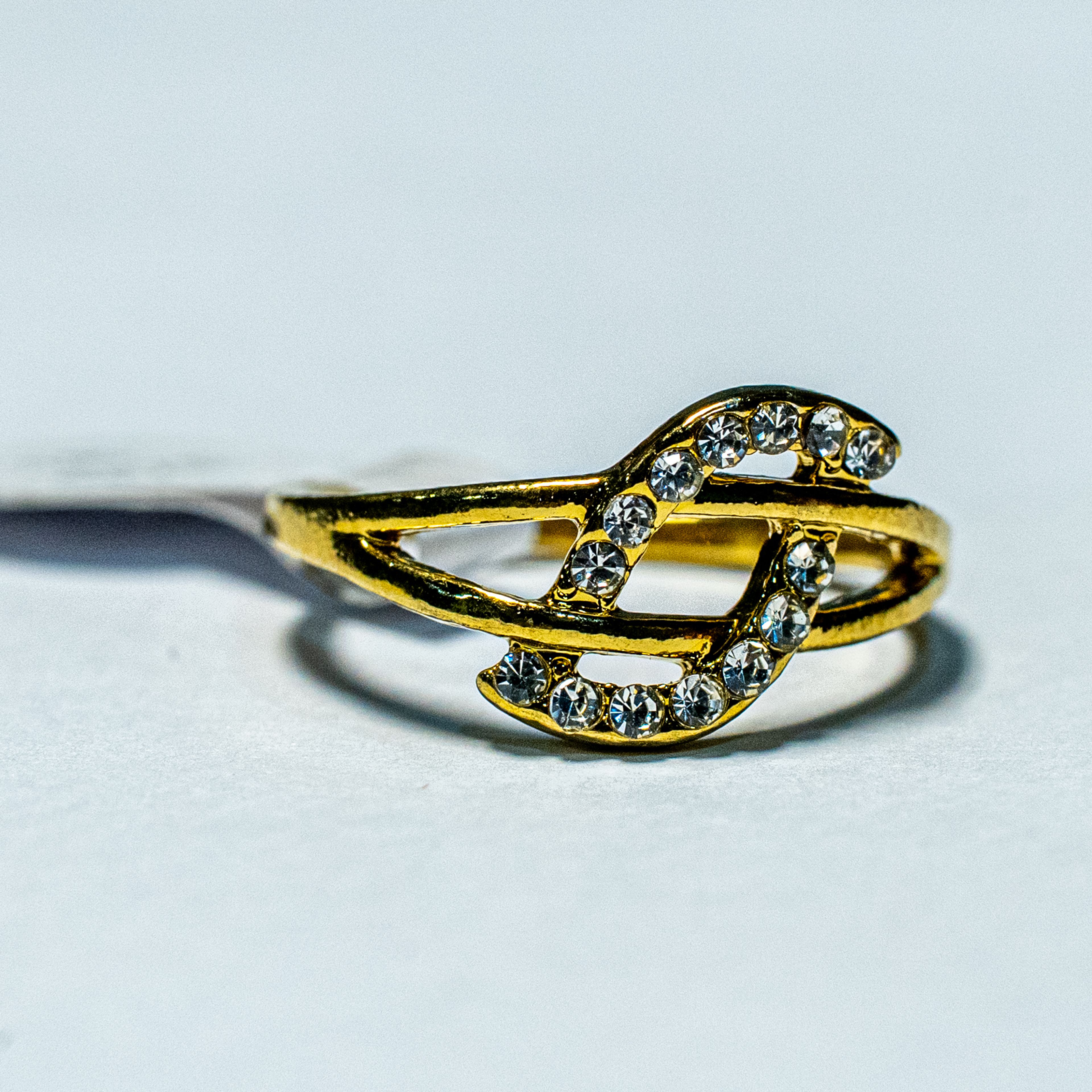 Two Tone Ribbon Ring