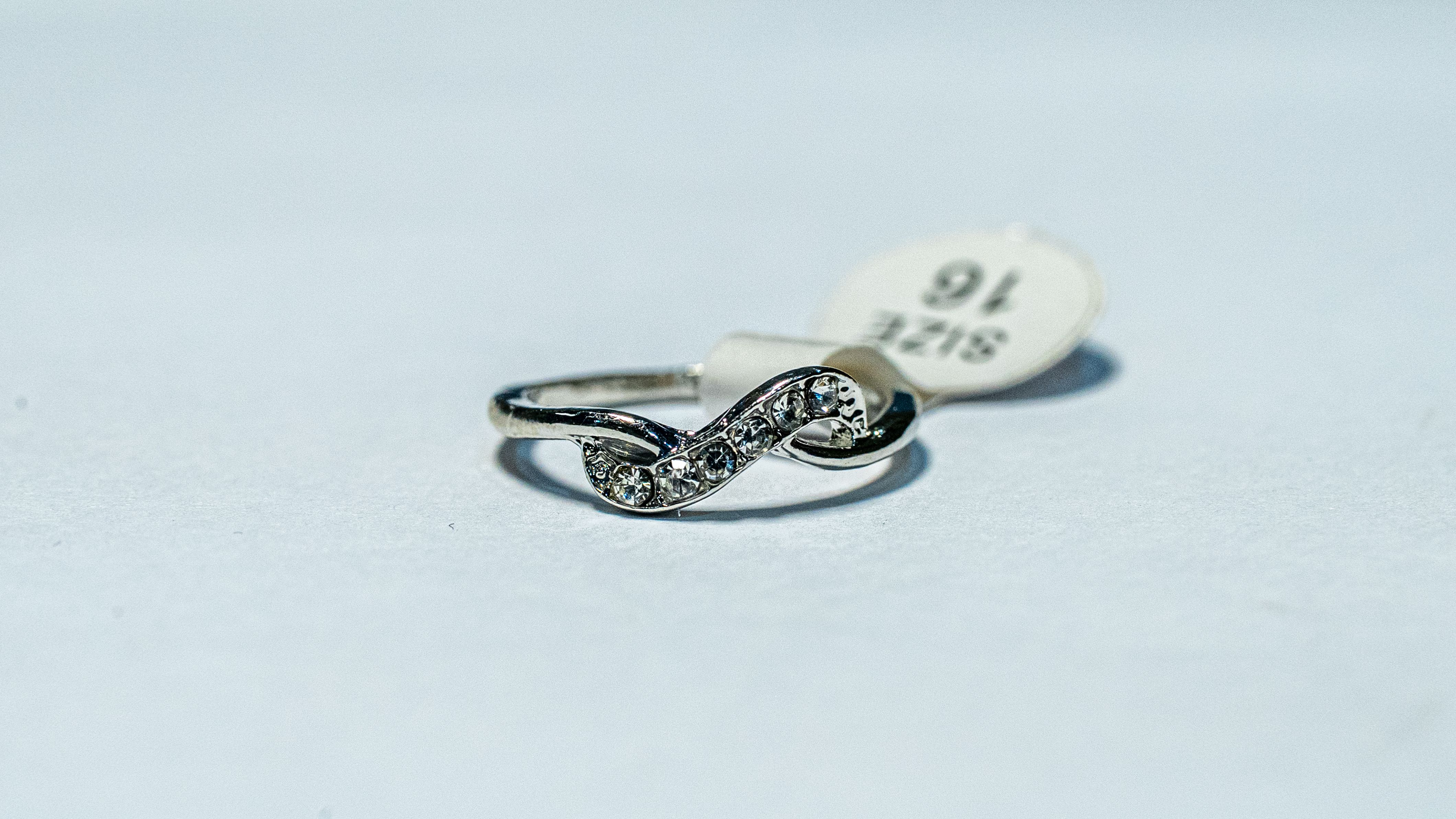Infinity Crystal Ring