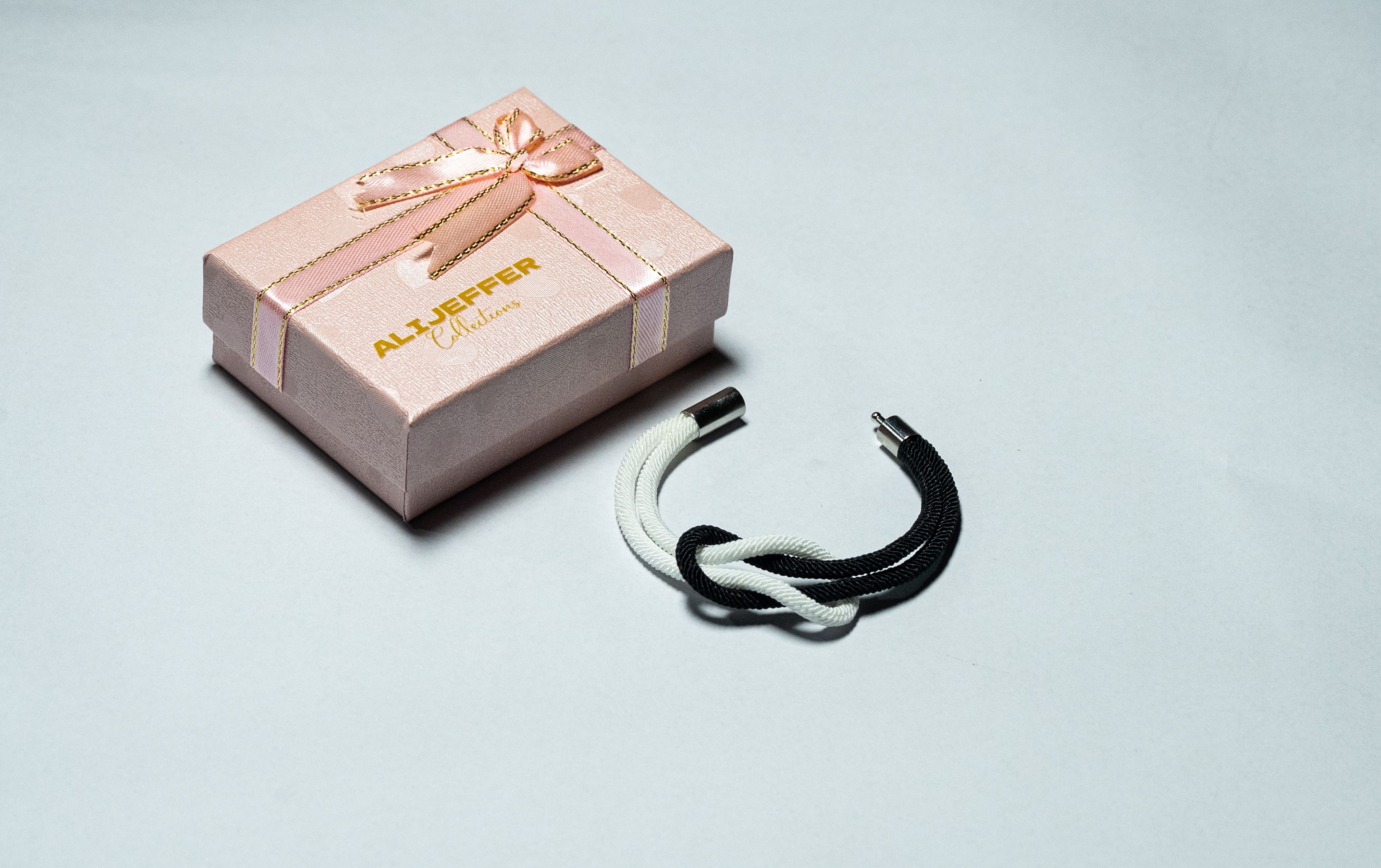 Black Loop Cord Bracelet thumbnail 2