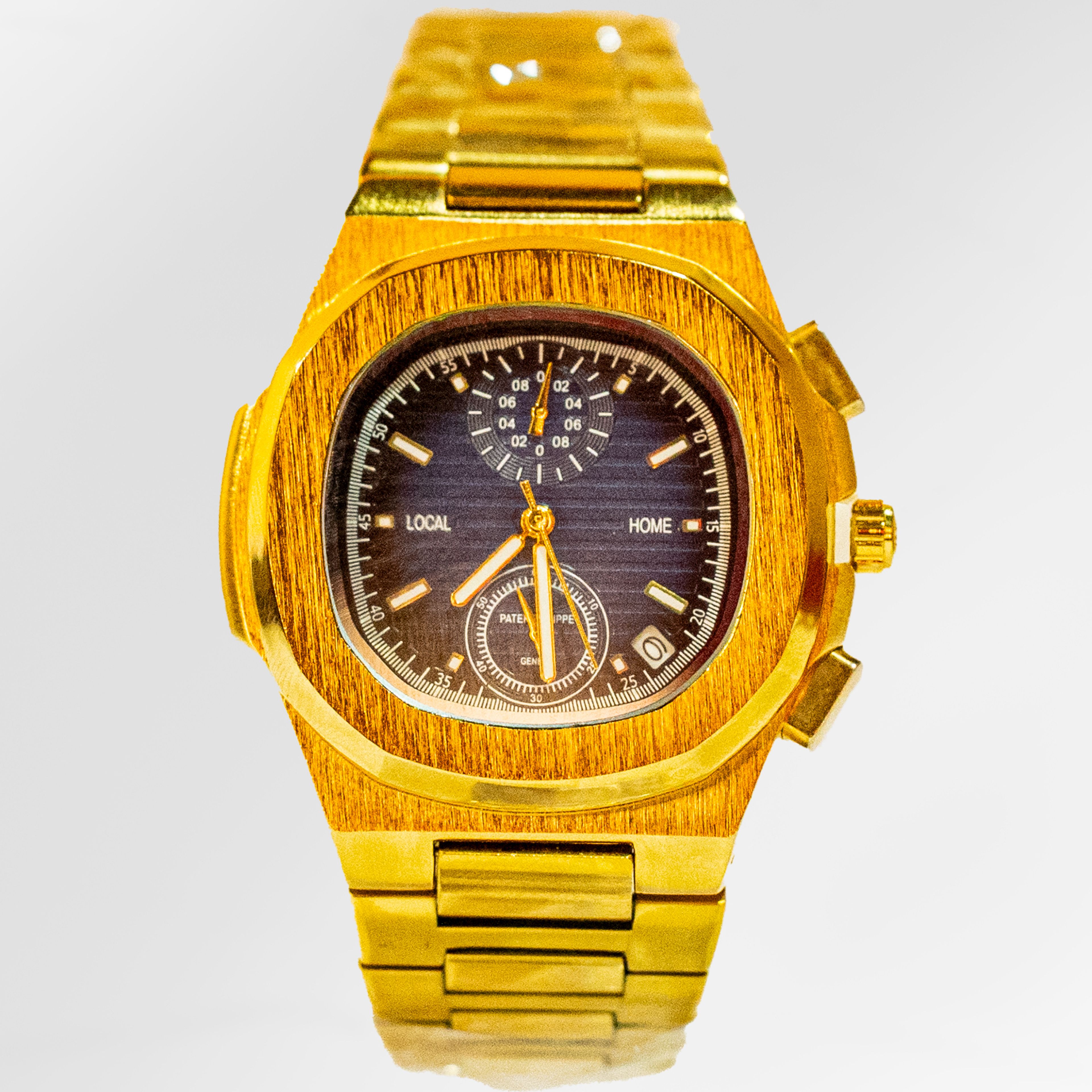 Patek.Philippe Nautilus Dual Time Gold