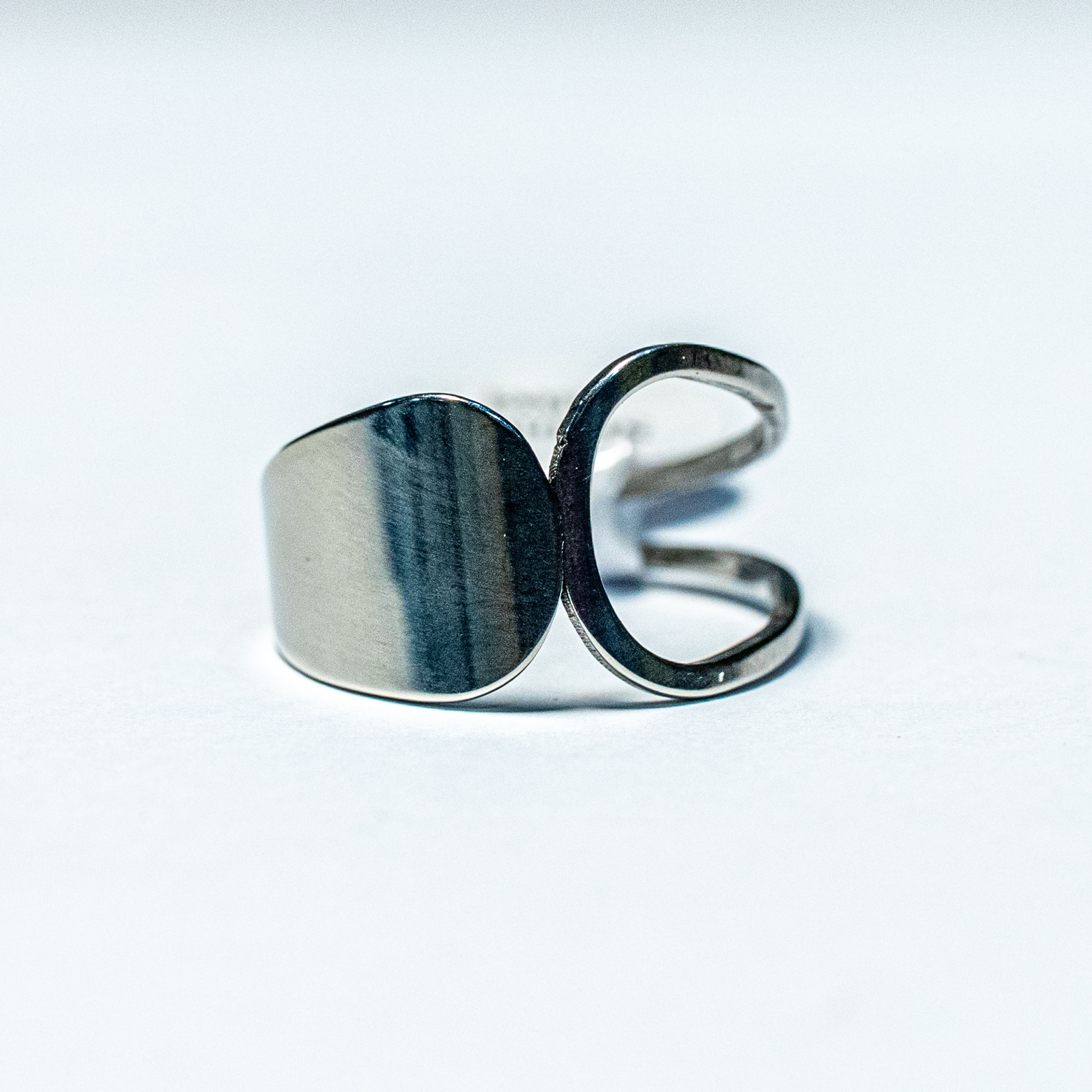Sculpted Wave Cuff Ring
