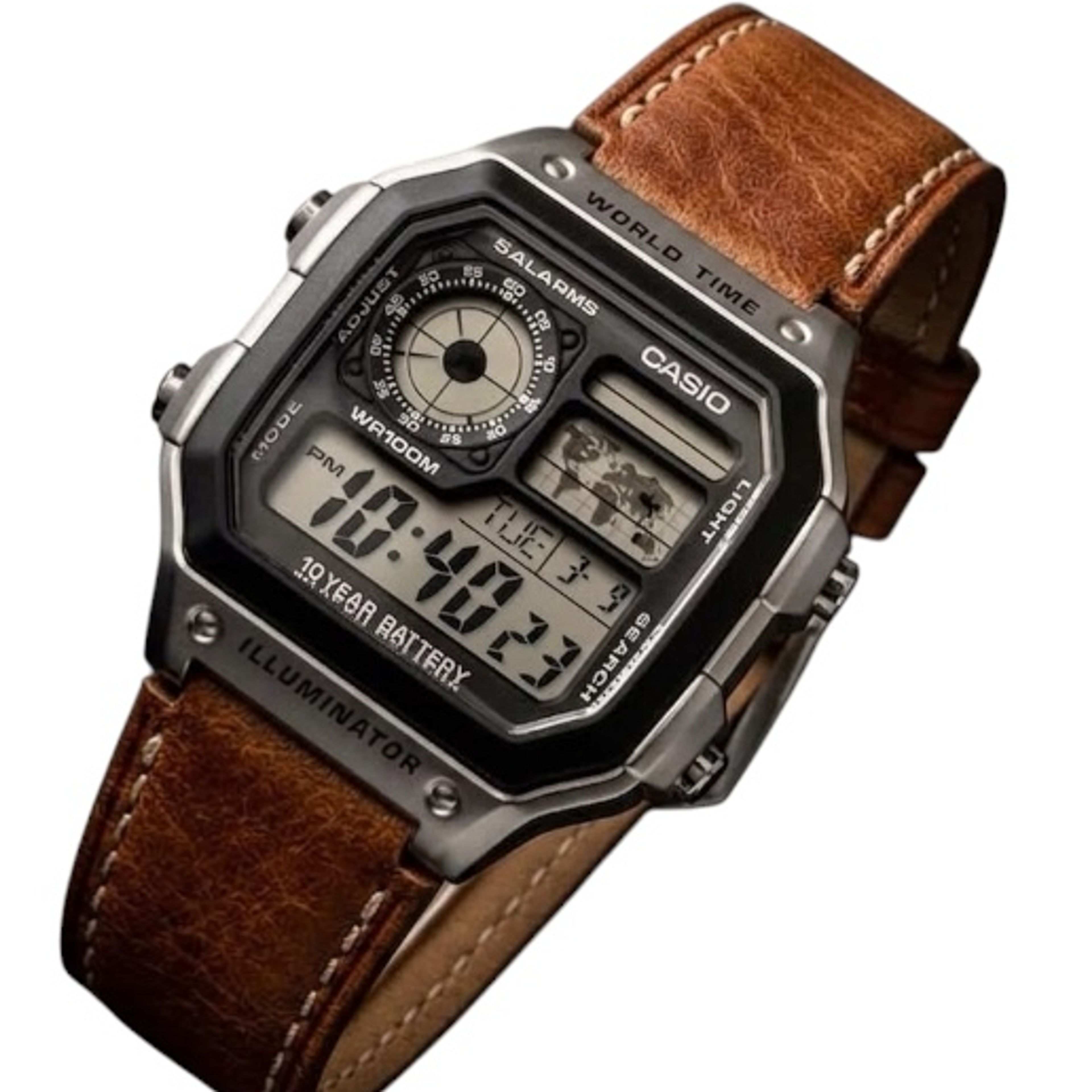 Casio AE-1200 World Time Illuminator