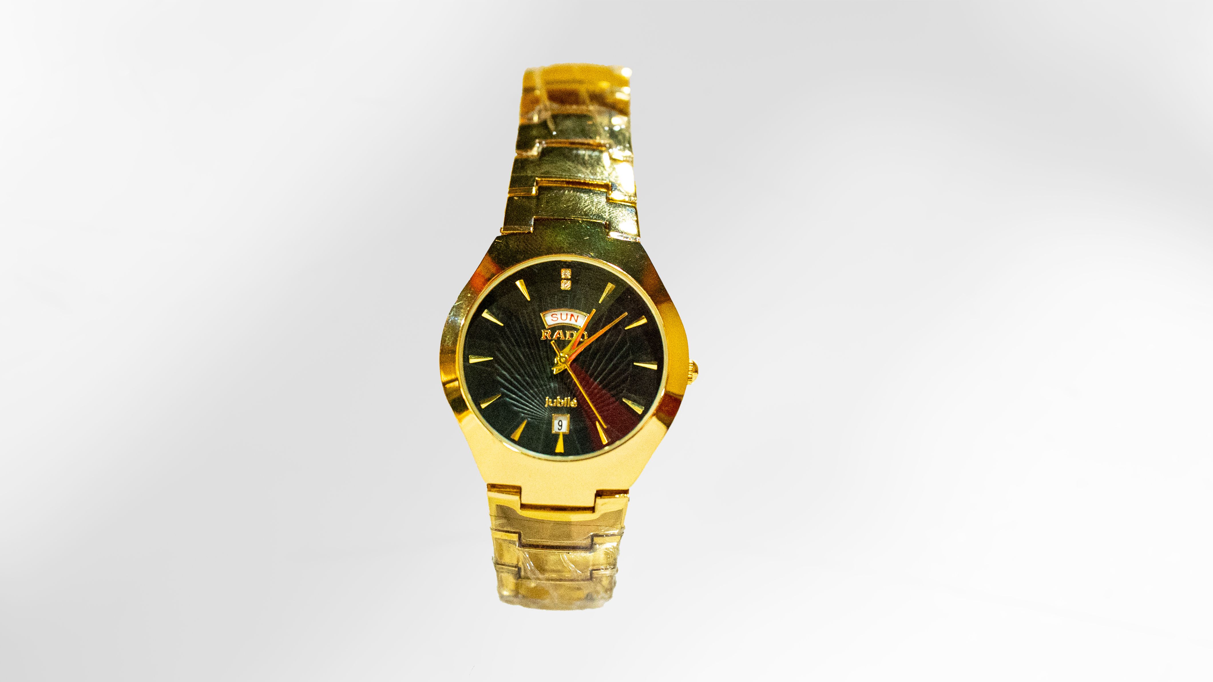 Rado Jubilé Day-Date Gold Black Dial