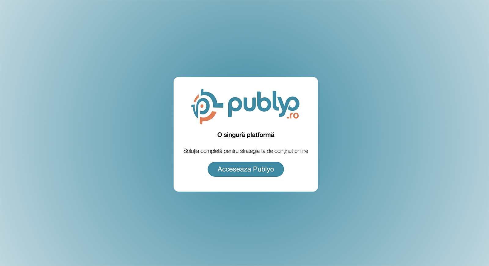 Publyo™  cel mai eficient sistem pentru planificarea, raportarea și monitorizarea articolelor online