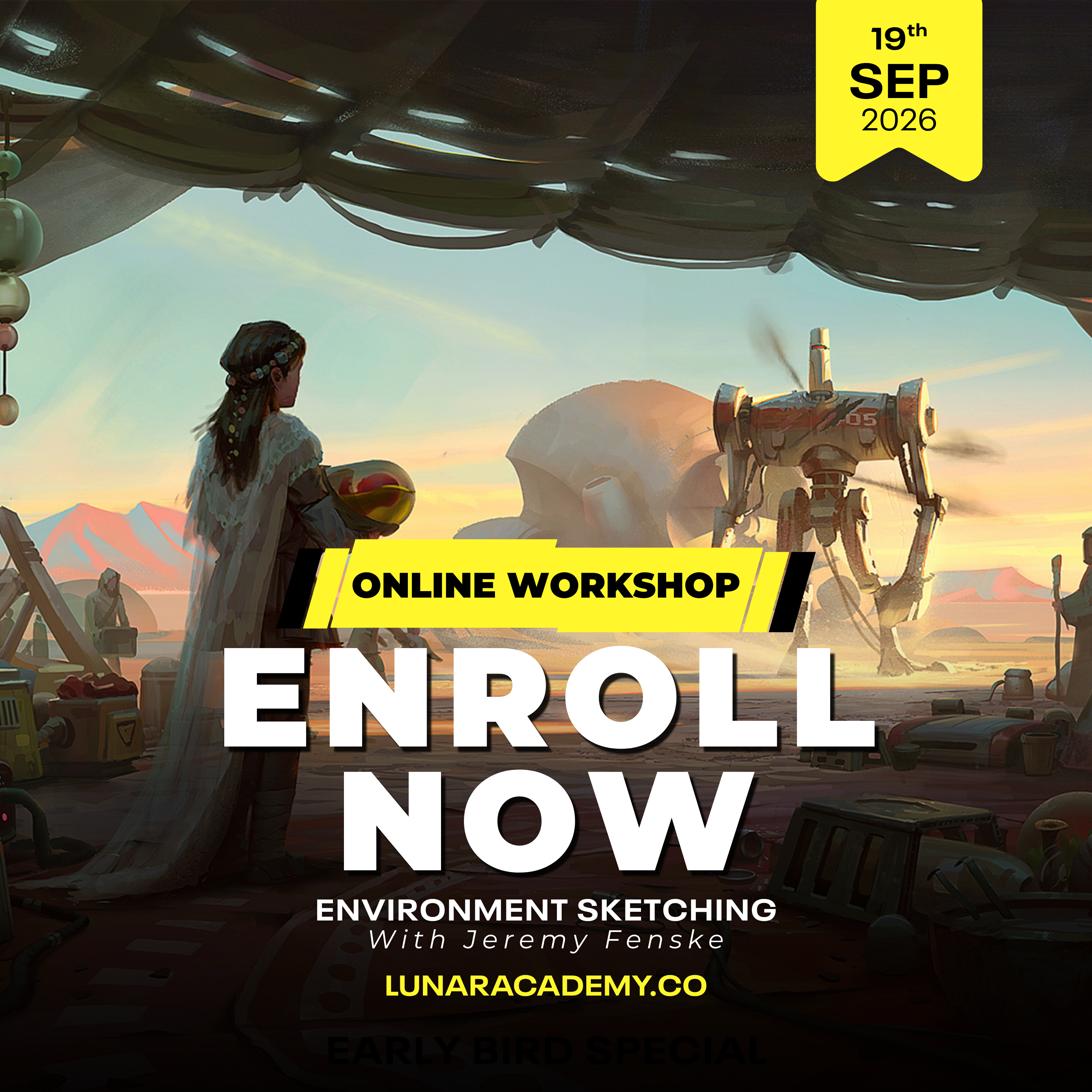Enroll Now Poster