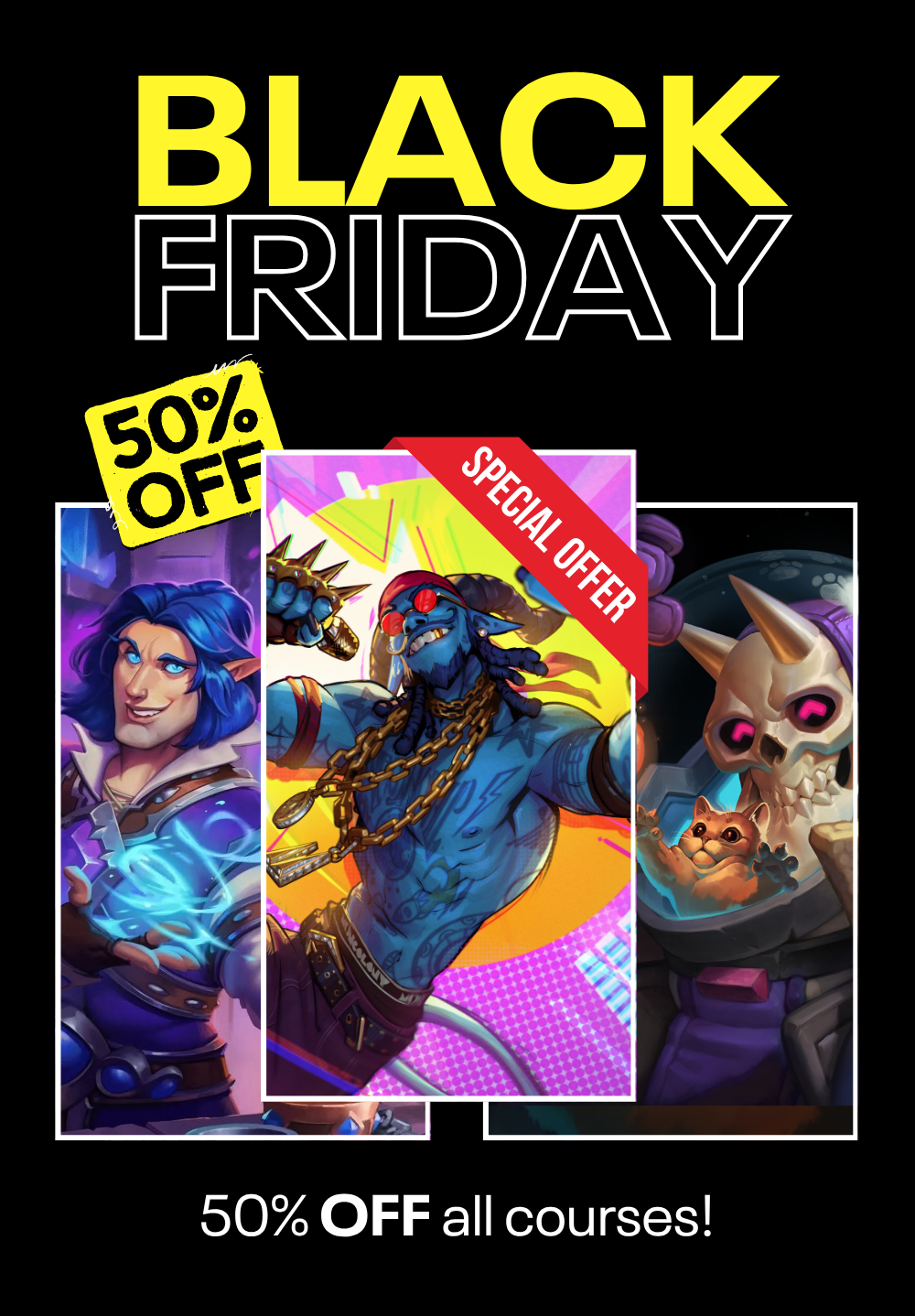 Black Friday Sale Campaign Poster 