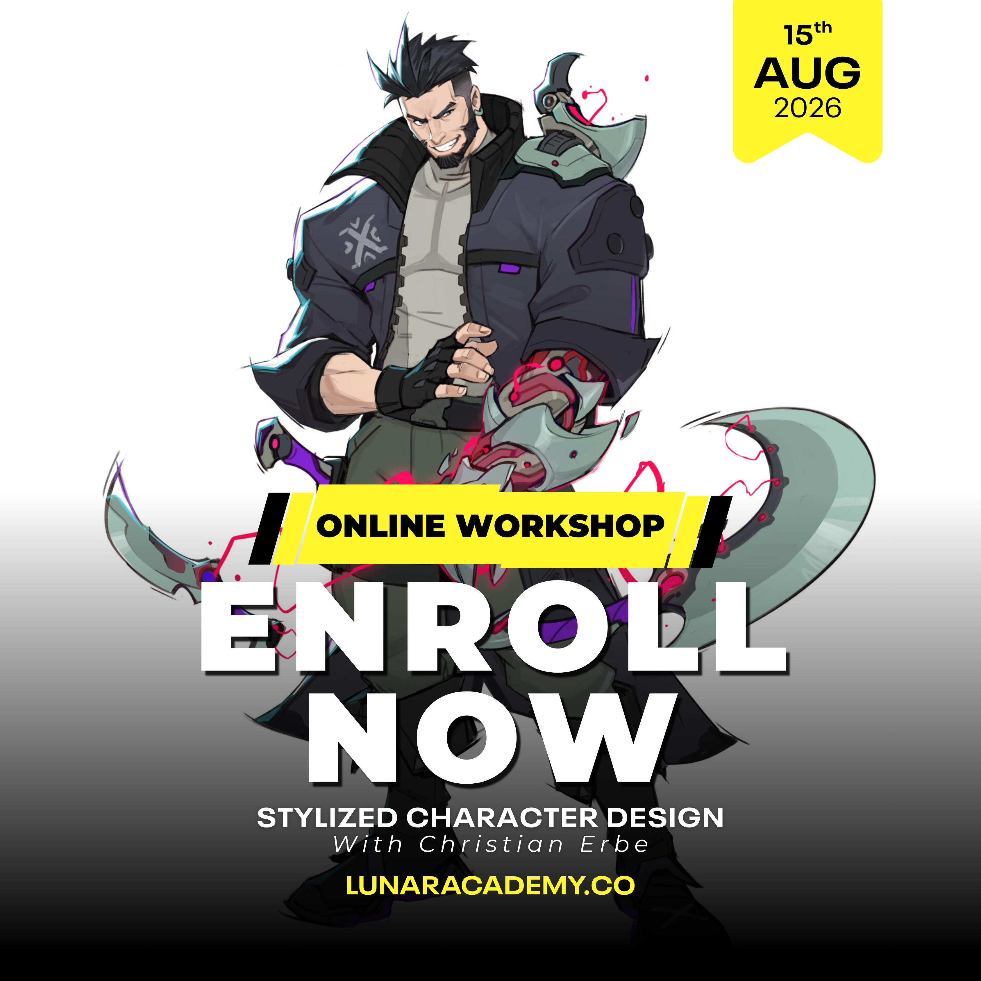 Enroll Now Poster 