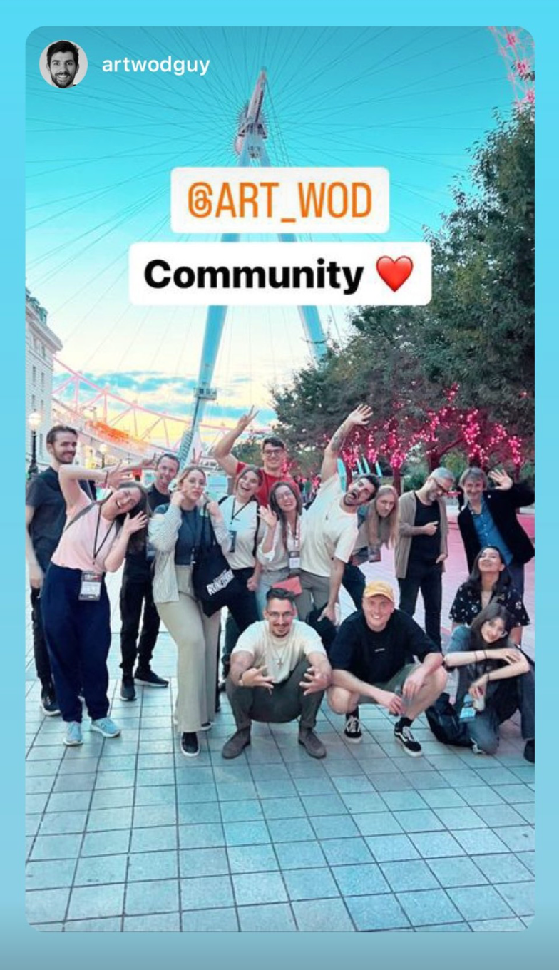 Artwod Community Meetup 