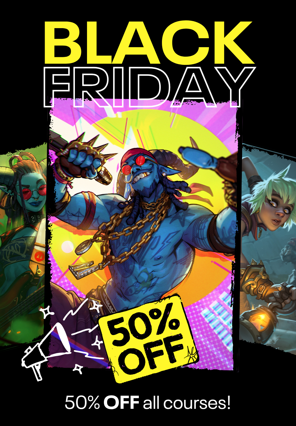Black Friday Sale Campaign Poster Two