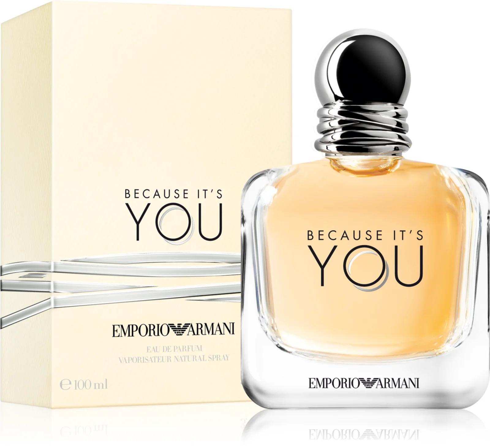 Zdjęcie flakonu perfum Giorgio Armani 308. BECAUSE IT’S YOU
