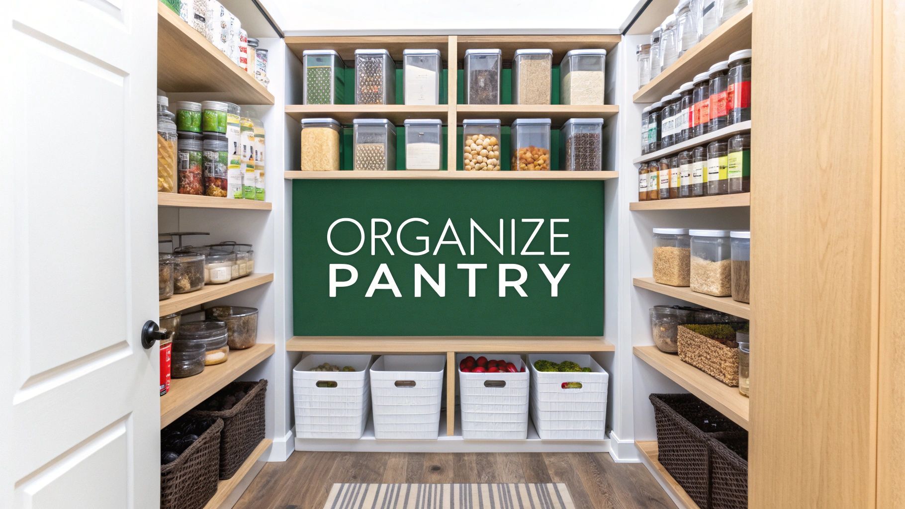 How to Organize Kitchen Pantry with Expert Tips