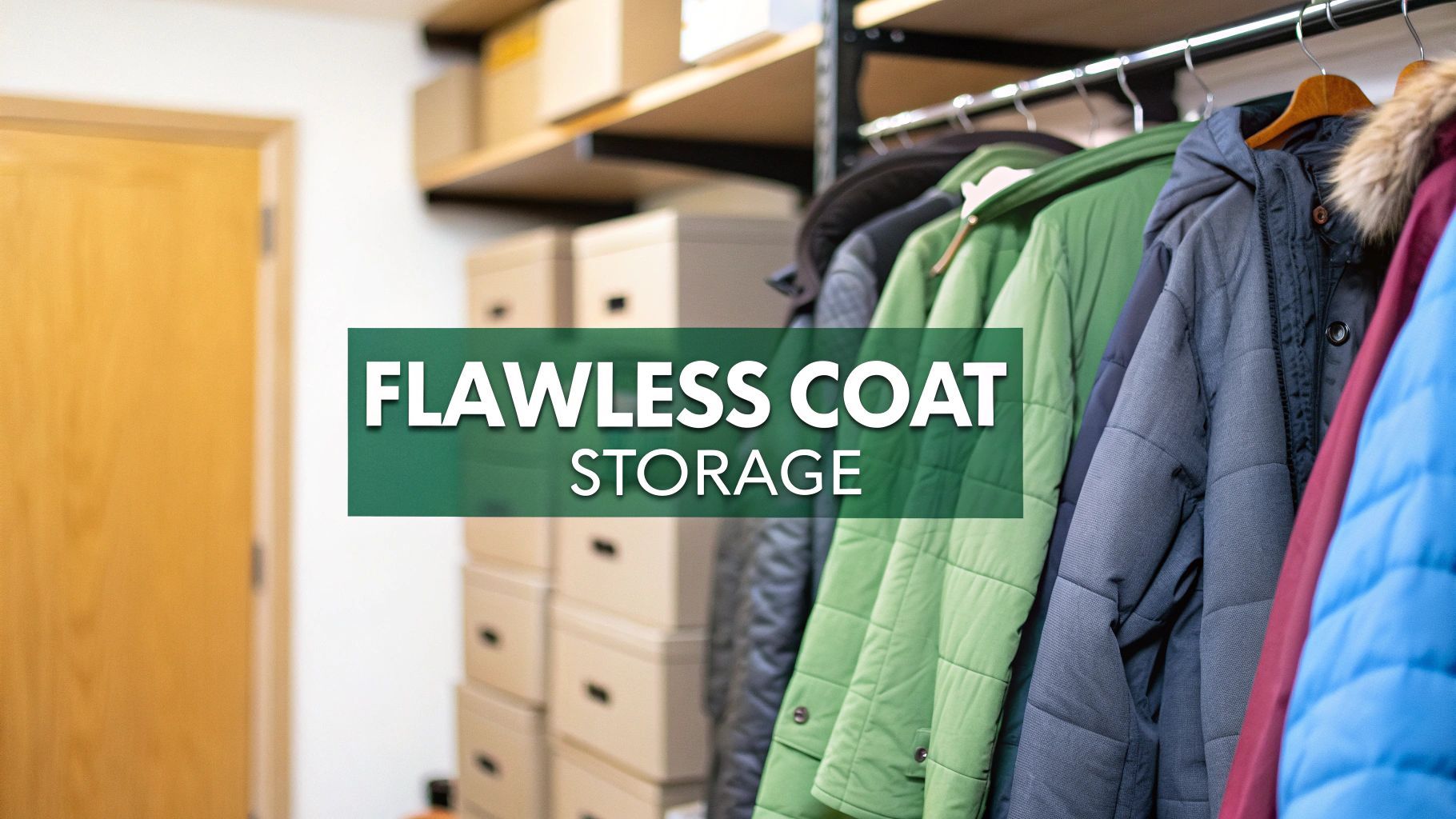 How to Store Winter Coats to Keep Them Flawless