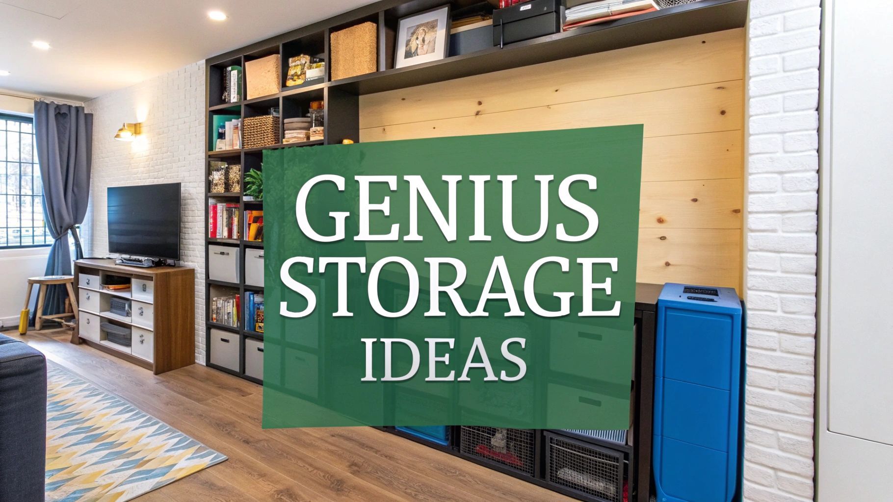 15 Genius Small Apartment Storage Ideas That Actually Work