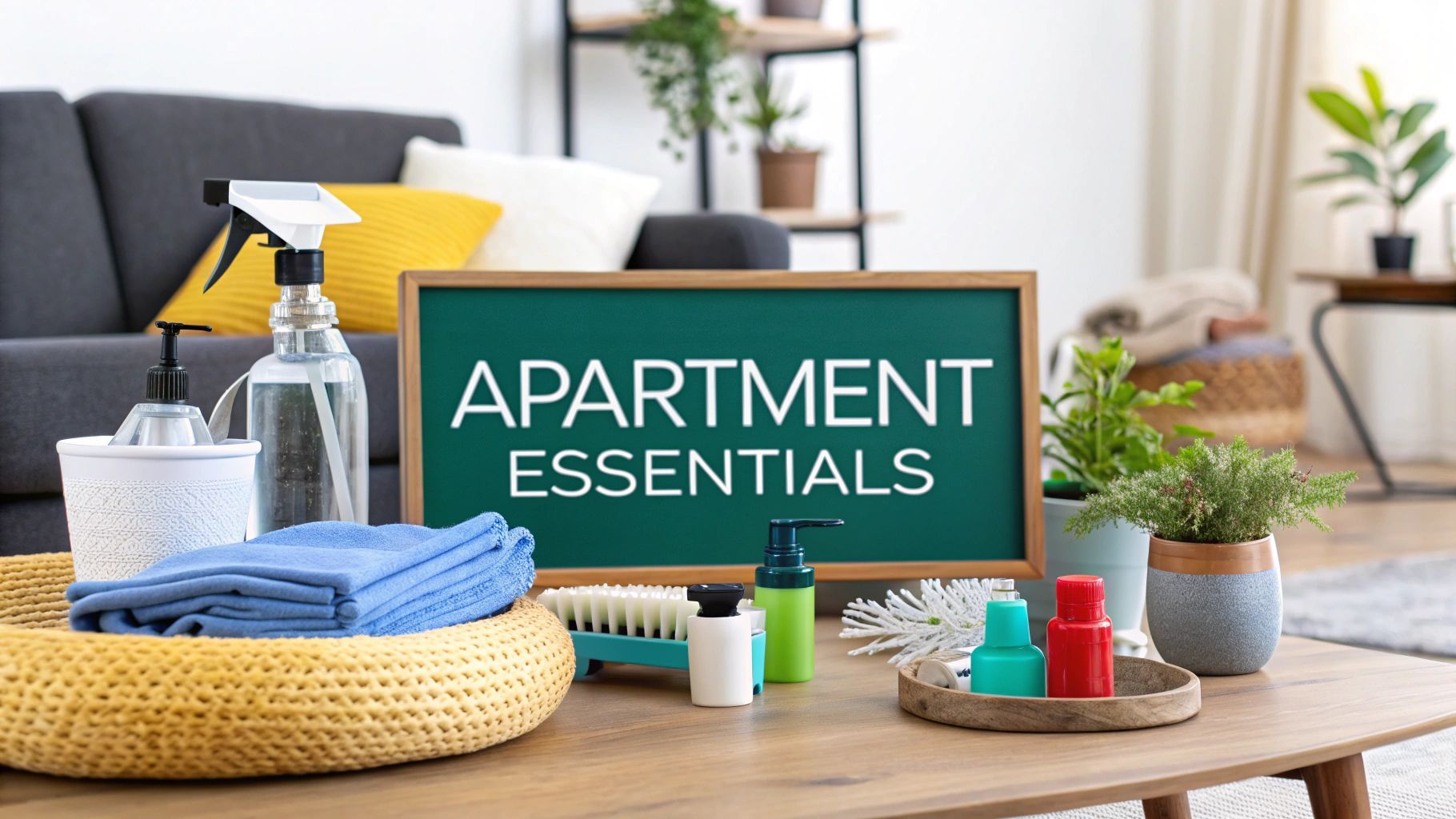 First Apartment Essentials Checklist: Top Must-Haves