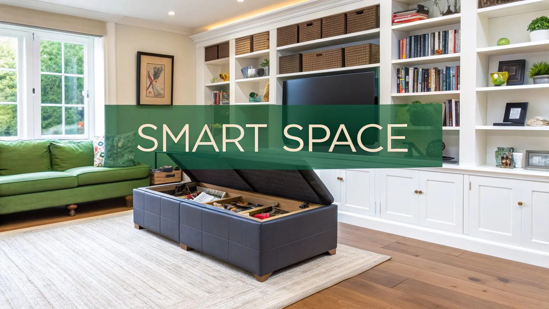 7 Small Living Room Storage Ideas That Maximize Space