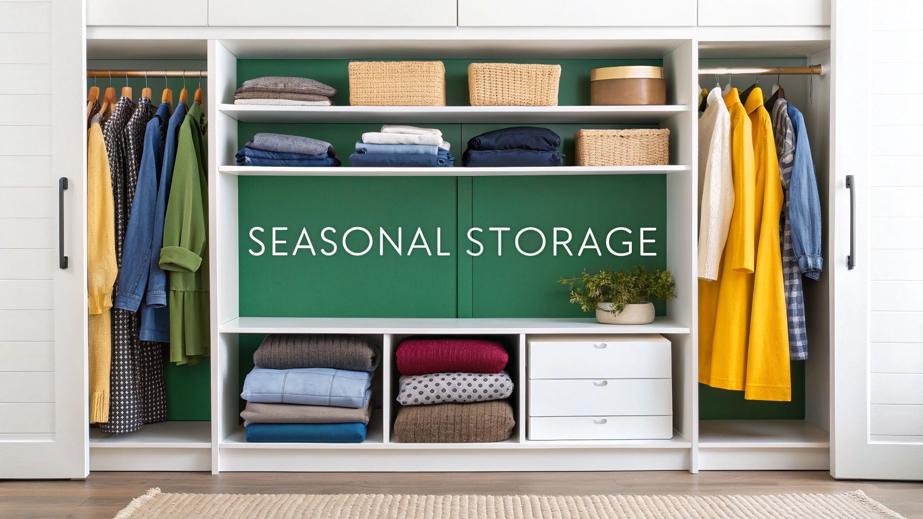 Top Tips for Seasonal Clothing Storage Solutions