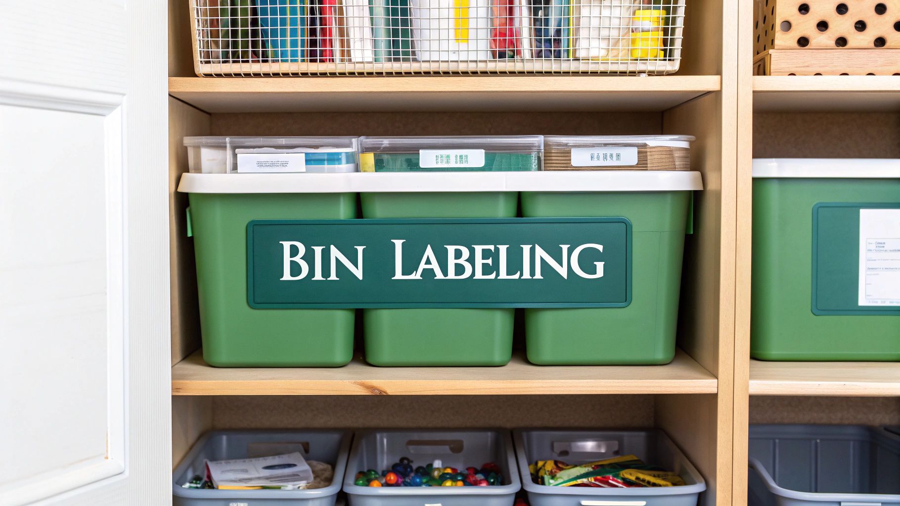 How to Label Storage Bins: Easy Tips to Organize Quickly
