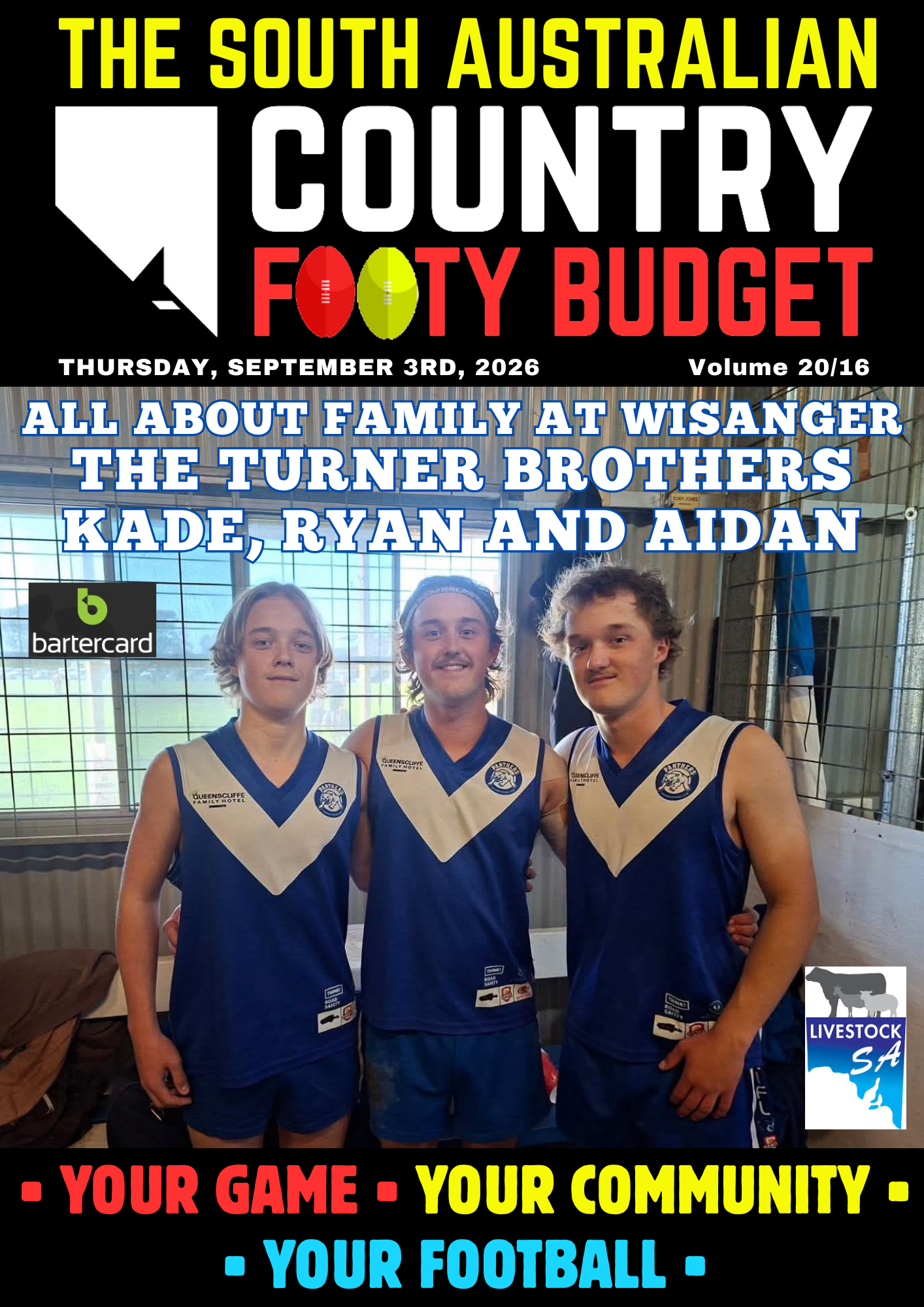 SA Country Footy Budget 2026 Edition 20