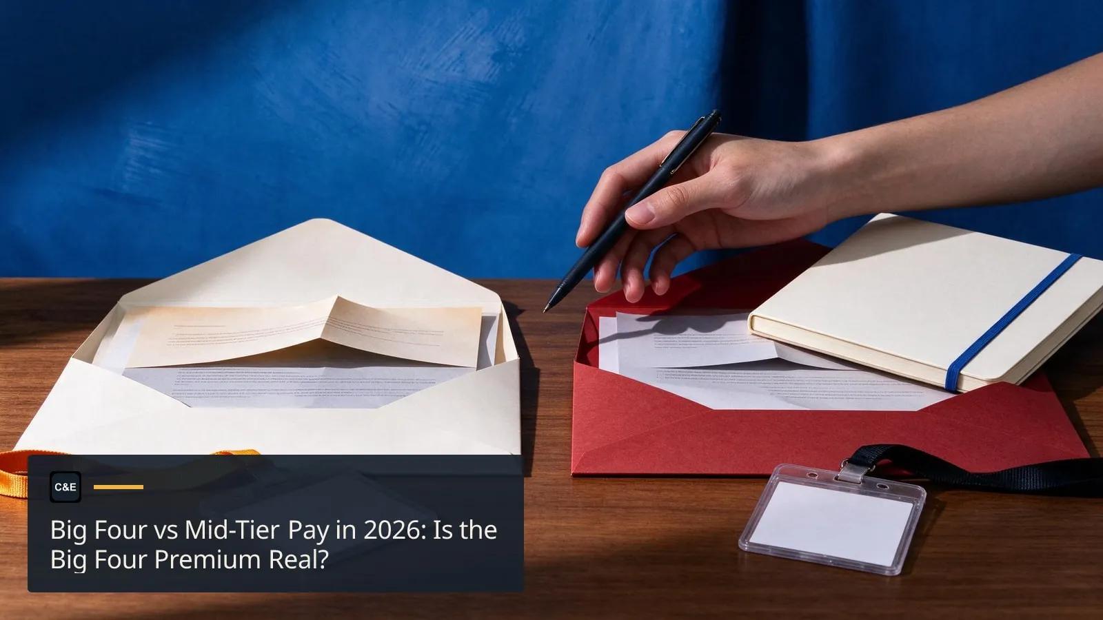 Big Four vs Mid-Tier Pay in 2026: Is the Big Four Premium Real?