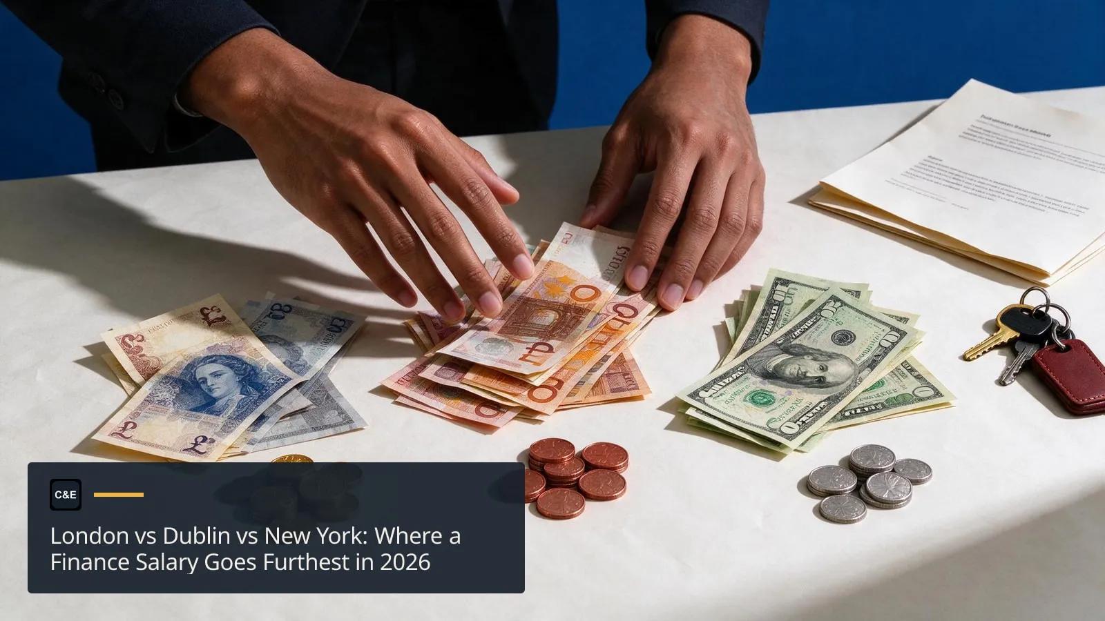 London vs Dublin vs New York: Where a Finance Salary Goes Furthest in 2026