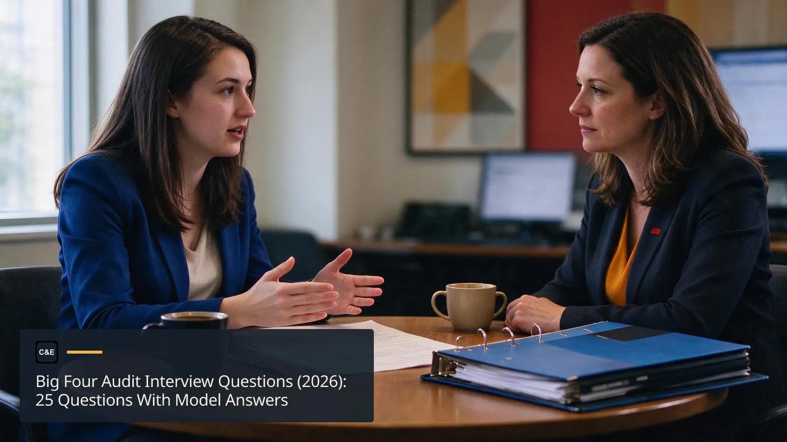 Big Four Audit Interview Questions (2026): 25 Questions With Model Answers