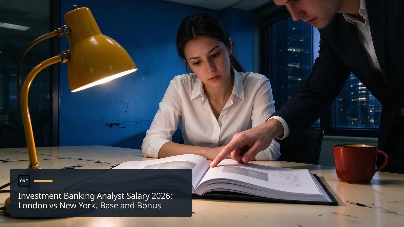 Investment Banking Analyst Salary 2026: London vs New York, Base and Bonus