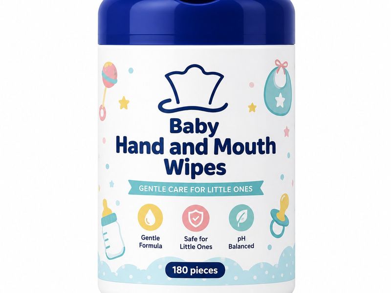 Baby Hand and Mouth Wipes | EVERION OEM Wet Wipes Manufacturer for private label OEM manufacturing