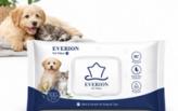 Pet wipes for dog and cat grooming
