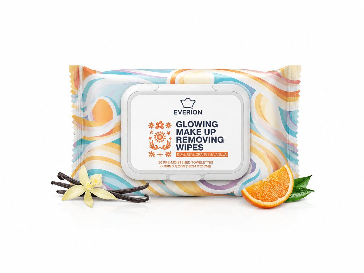 Makeup Remover Facial Wipes | EVERION OEM Wet Wipes Manufacturer for private label OEM manufacturing