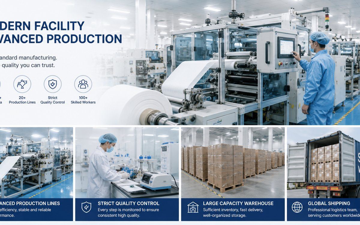 EVERION wet wipes factory facility
