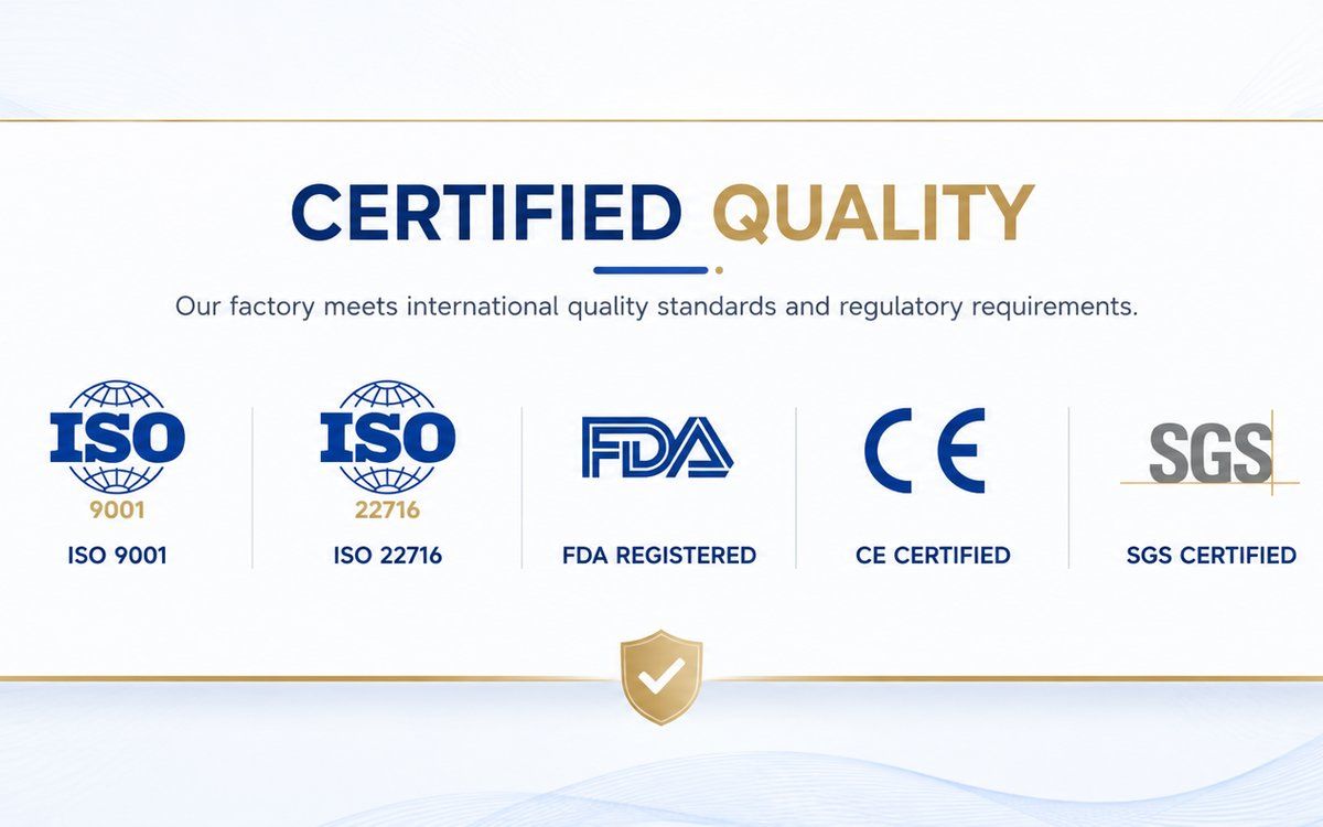 Wet wipes certifications and quality reports