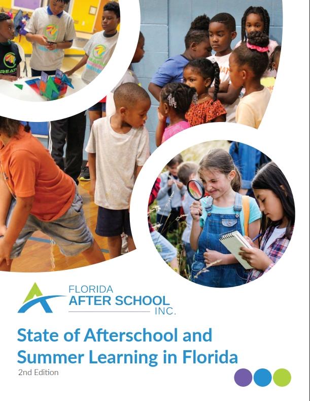 State of Afterschool and Summer Learning in Florida 2nd Edition cover