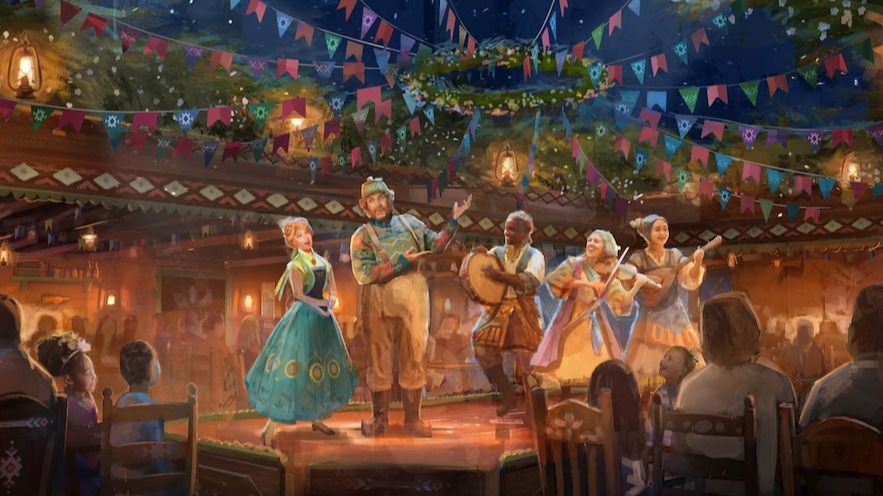 Oaken's Table | Conceito Artístico / Disney (c)