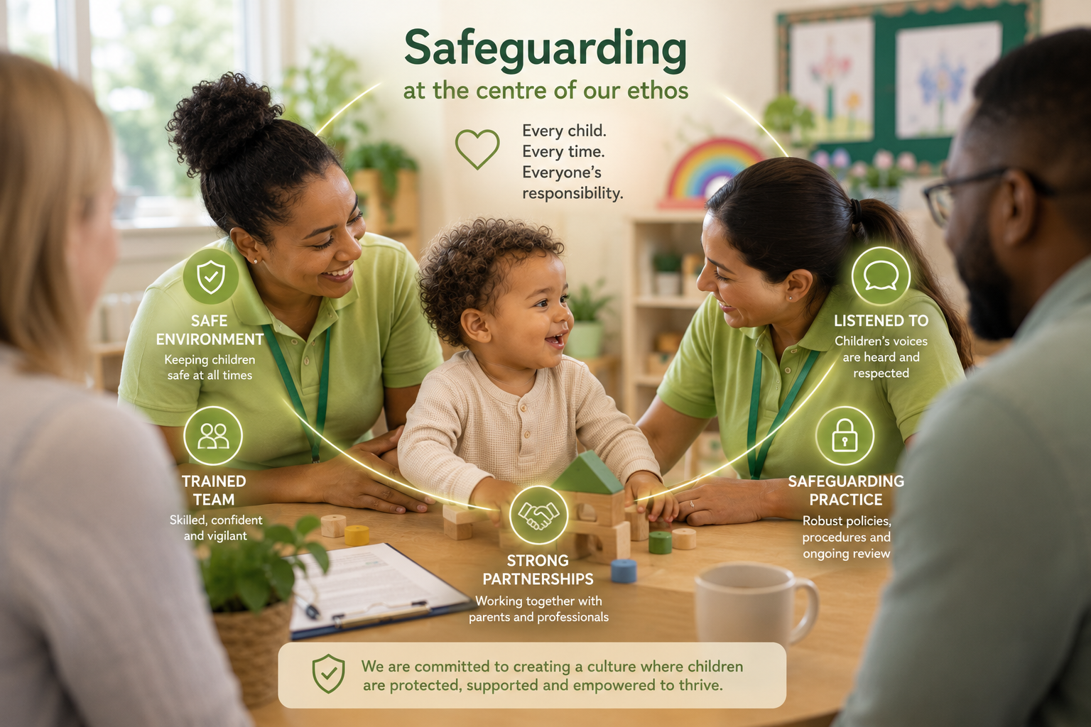 A safe, caring environment for every child