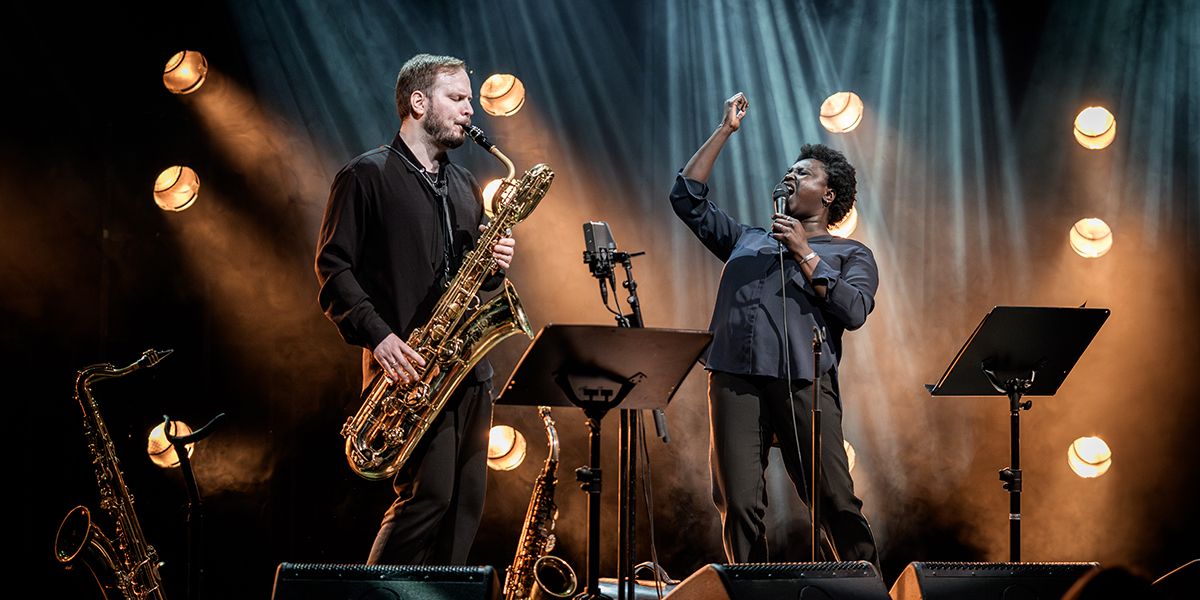 Bilde av Rohey Taalah og Martin Myhre Olsen
