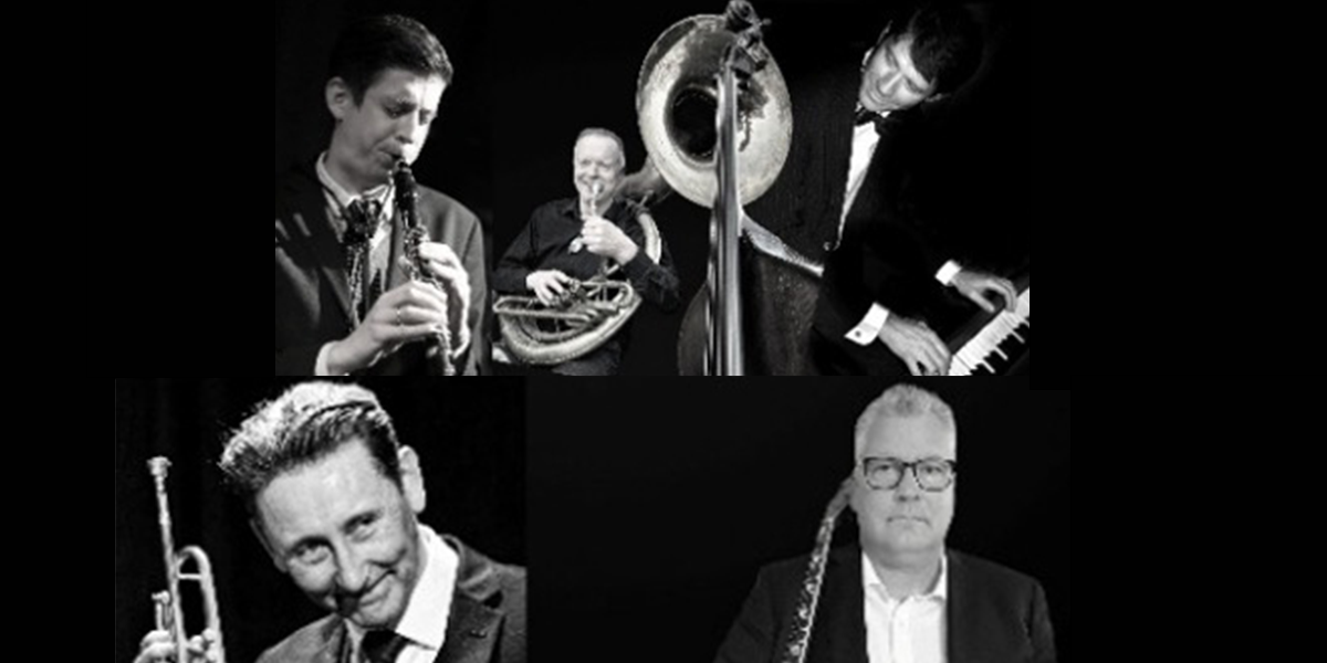 Composite picture of Norwegian Jazz Kings