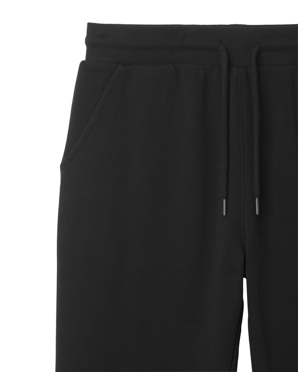Mörkgrå sweatpants med resår i midjan och dragsko för justerbar passform. Mjukt material med sidofickor för enkel förvaring.