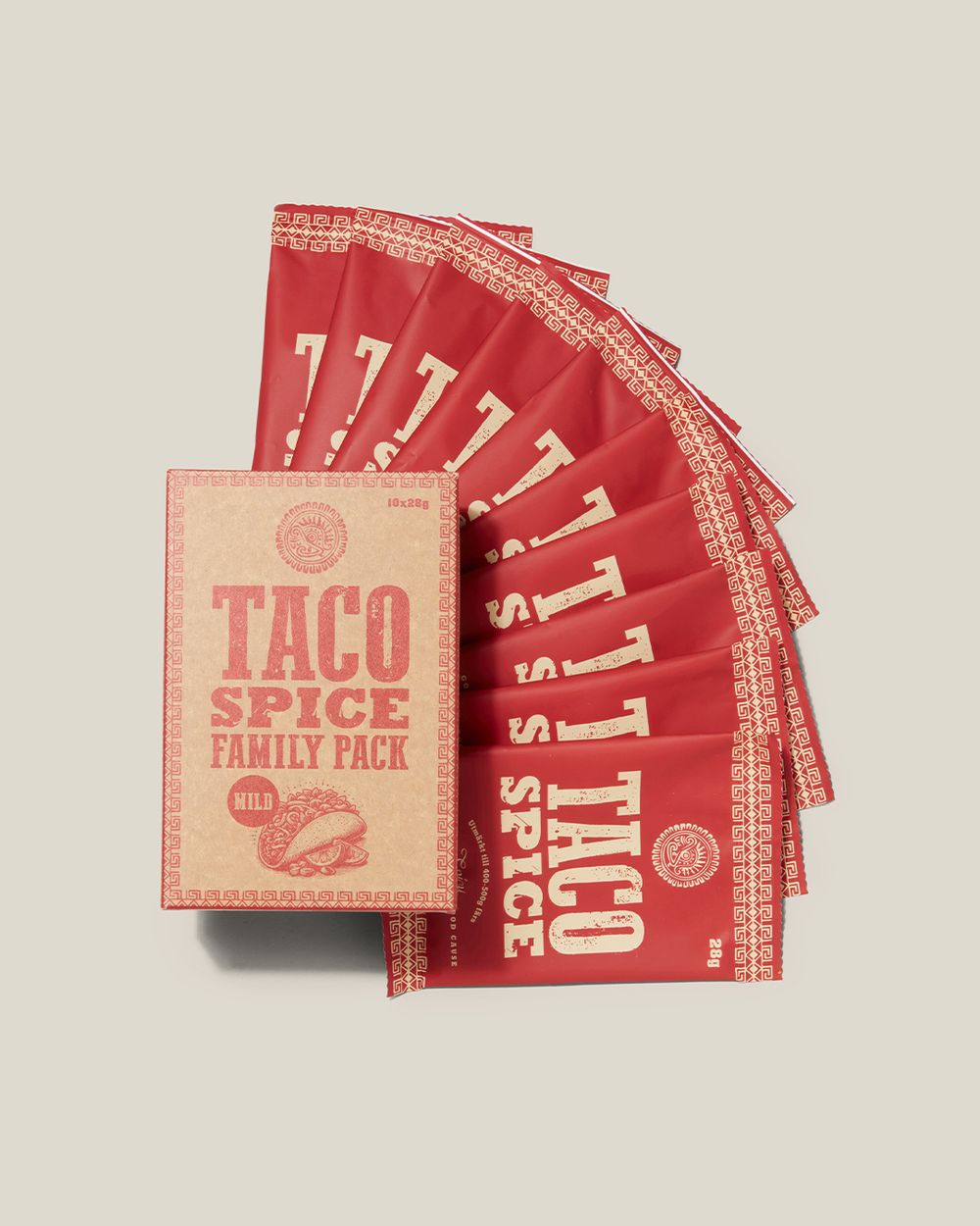 Taco spice mix family pack - Spicy dream