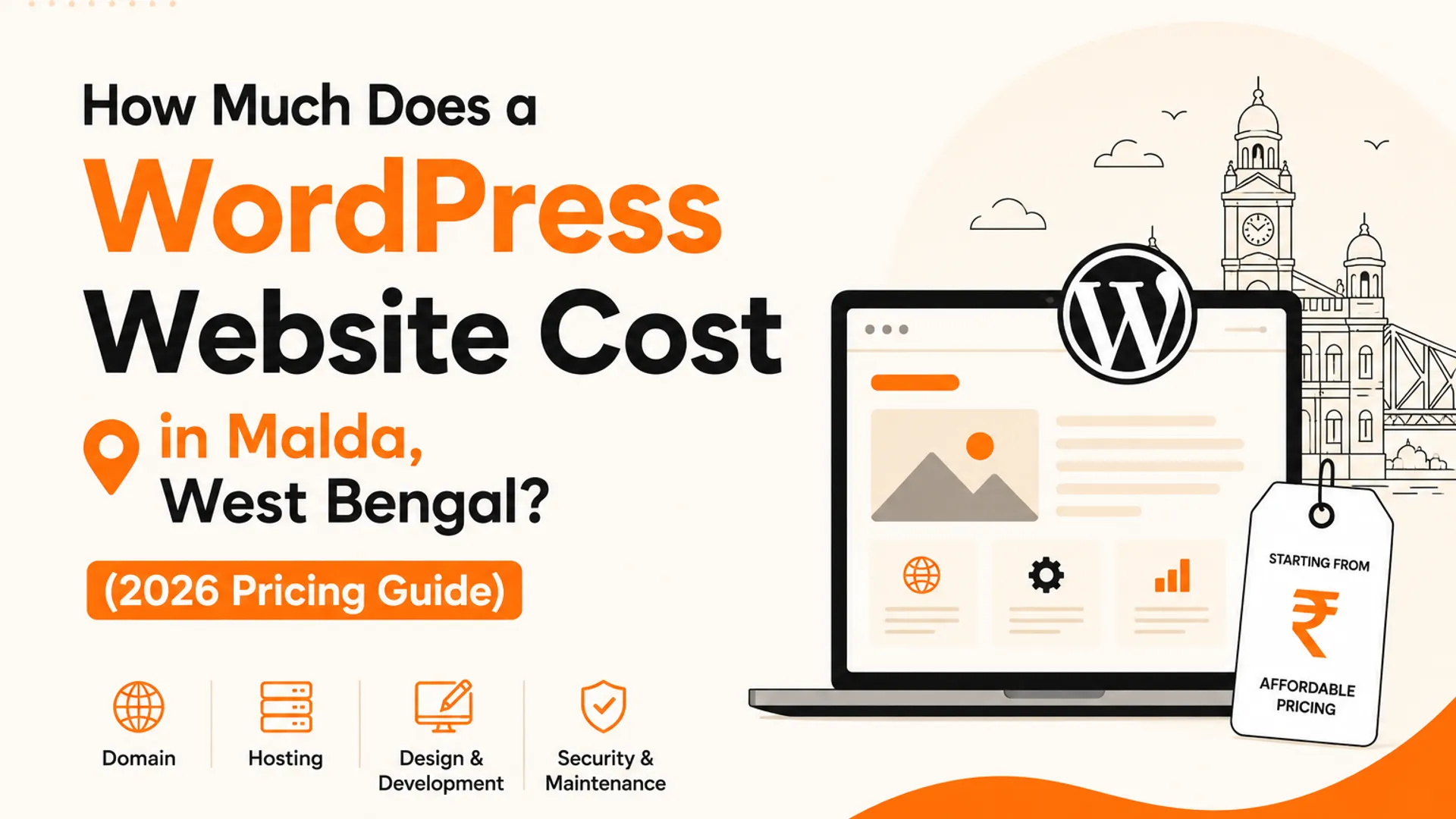 How Much Does a WordPress Website Cost in Malda, West Bengal? (2026 Pricing Guide)