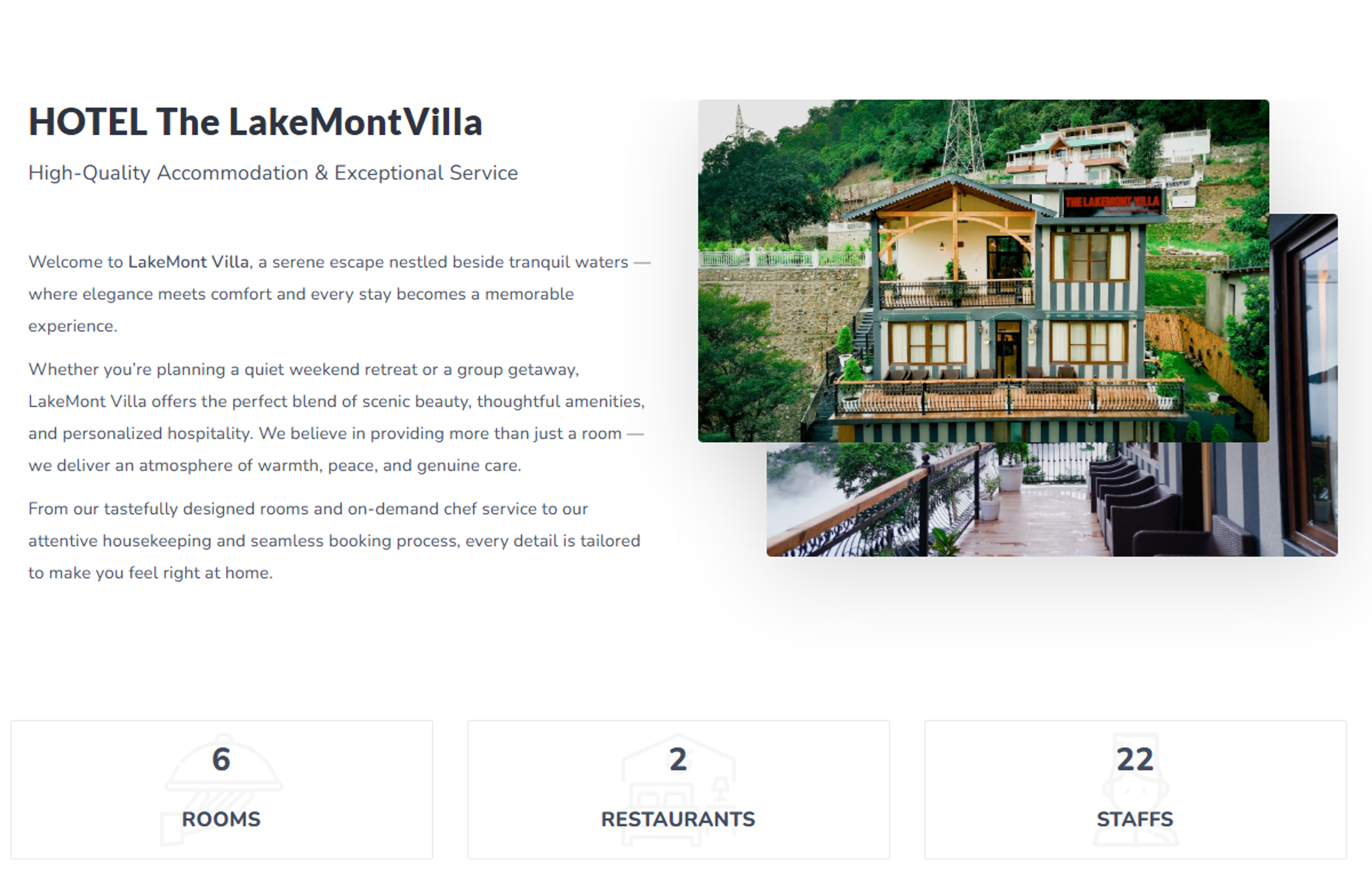 The LakeMont Villa - design showcase 5 by Ajju Iglesias