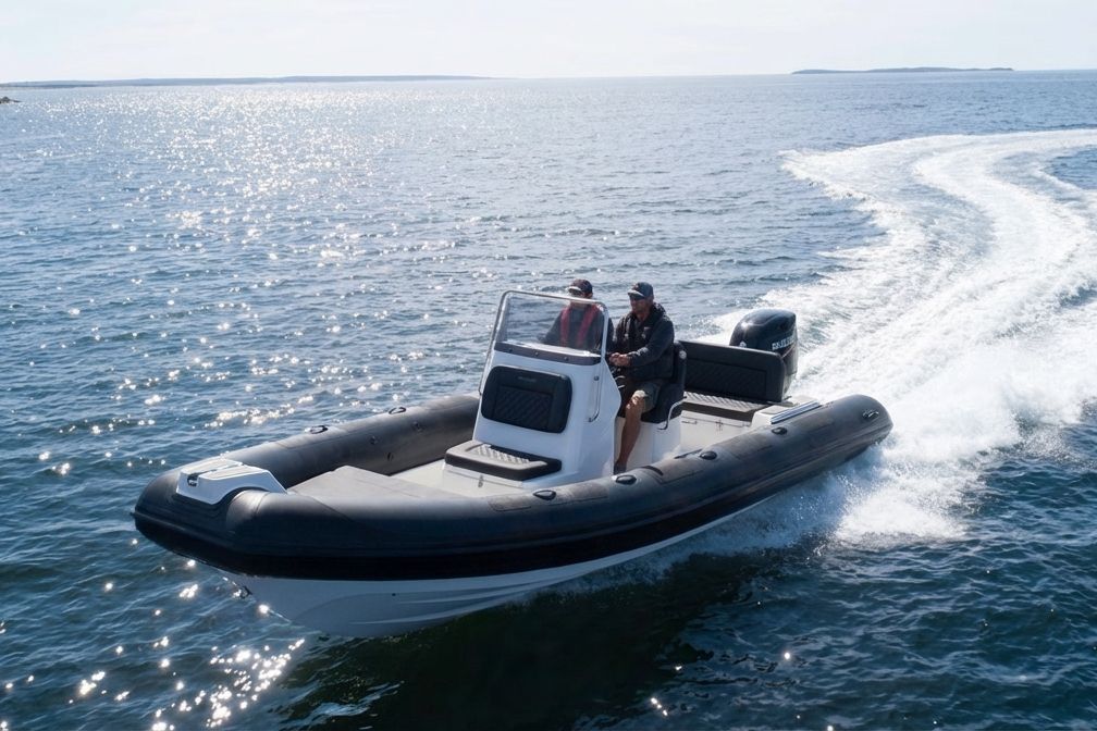 Charter-RIB med kapasitet