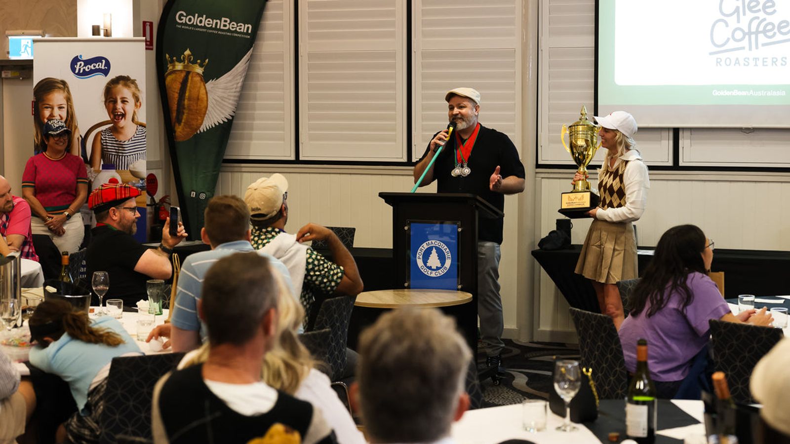 2025 Golden Bean Awards Overall Champion ceremony on the Gold Coast