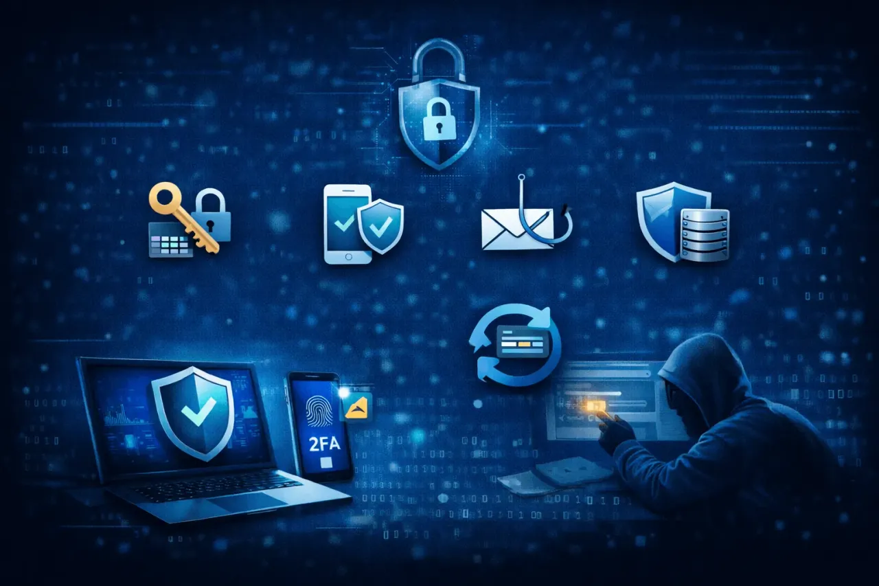 5 enkle grep som styrker IT-sikkerheten i bedriften din