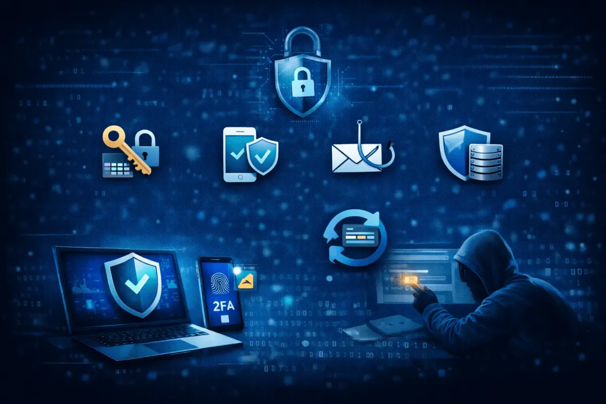 5 enkle grep som styrker IT-sikkerheten i bedriften din