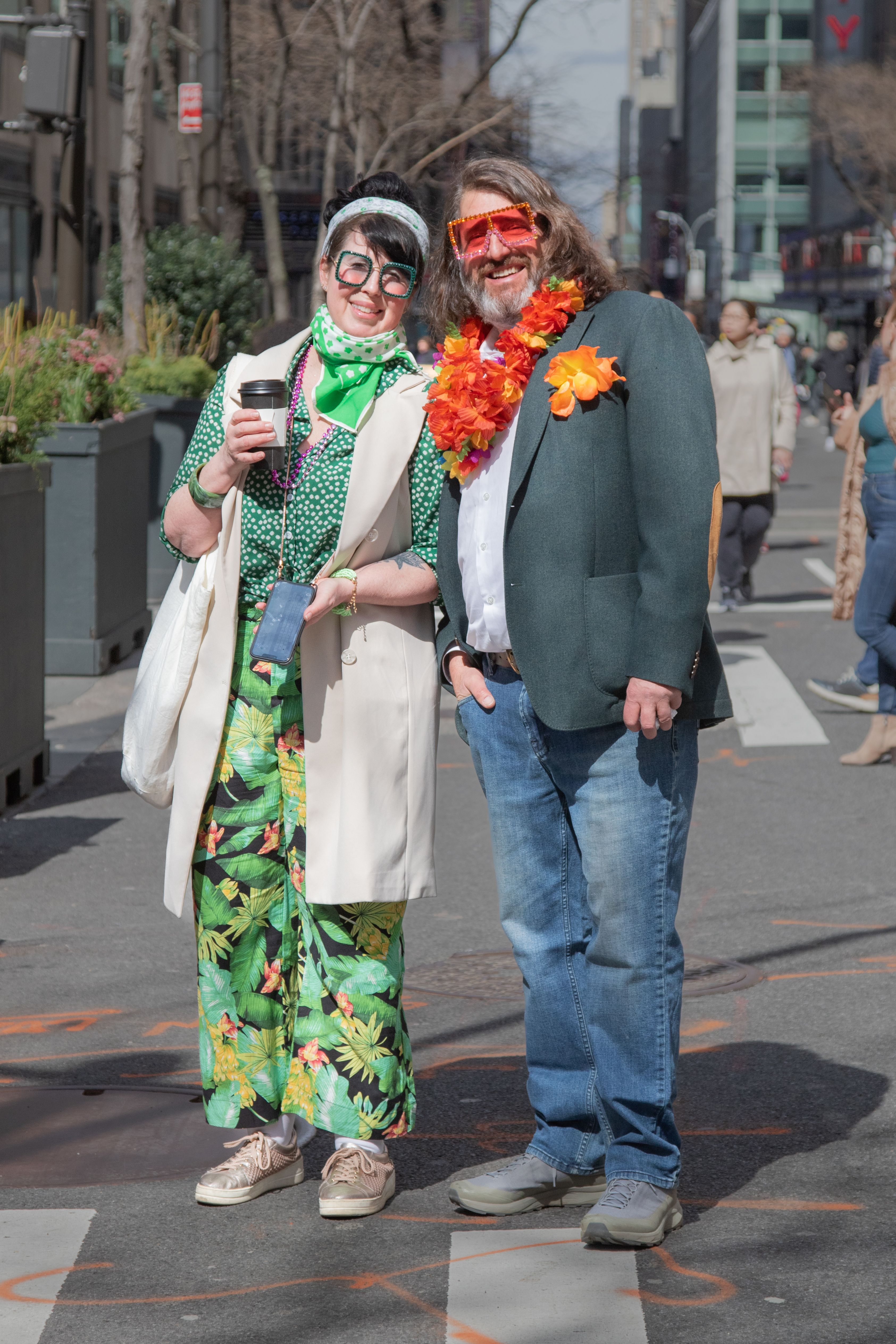 Playful Springtime Duo