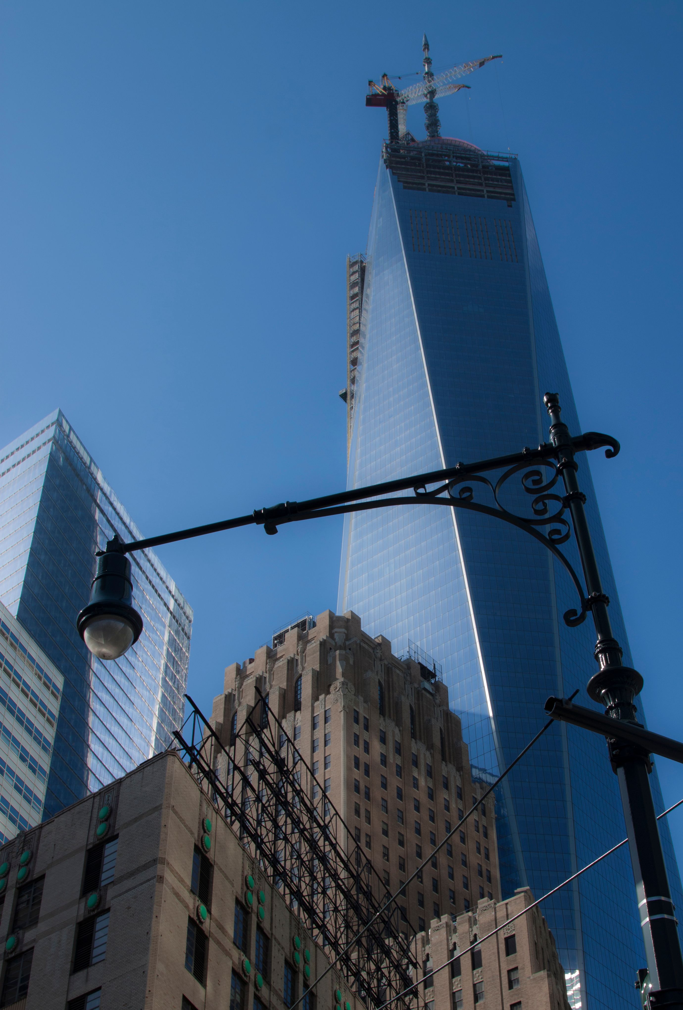 Freedom Tower in construction