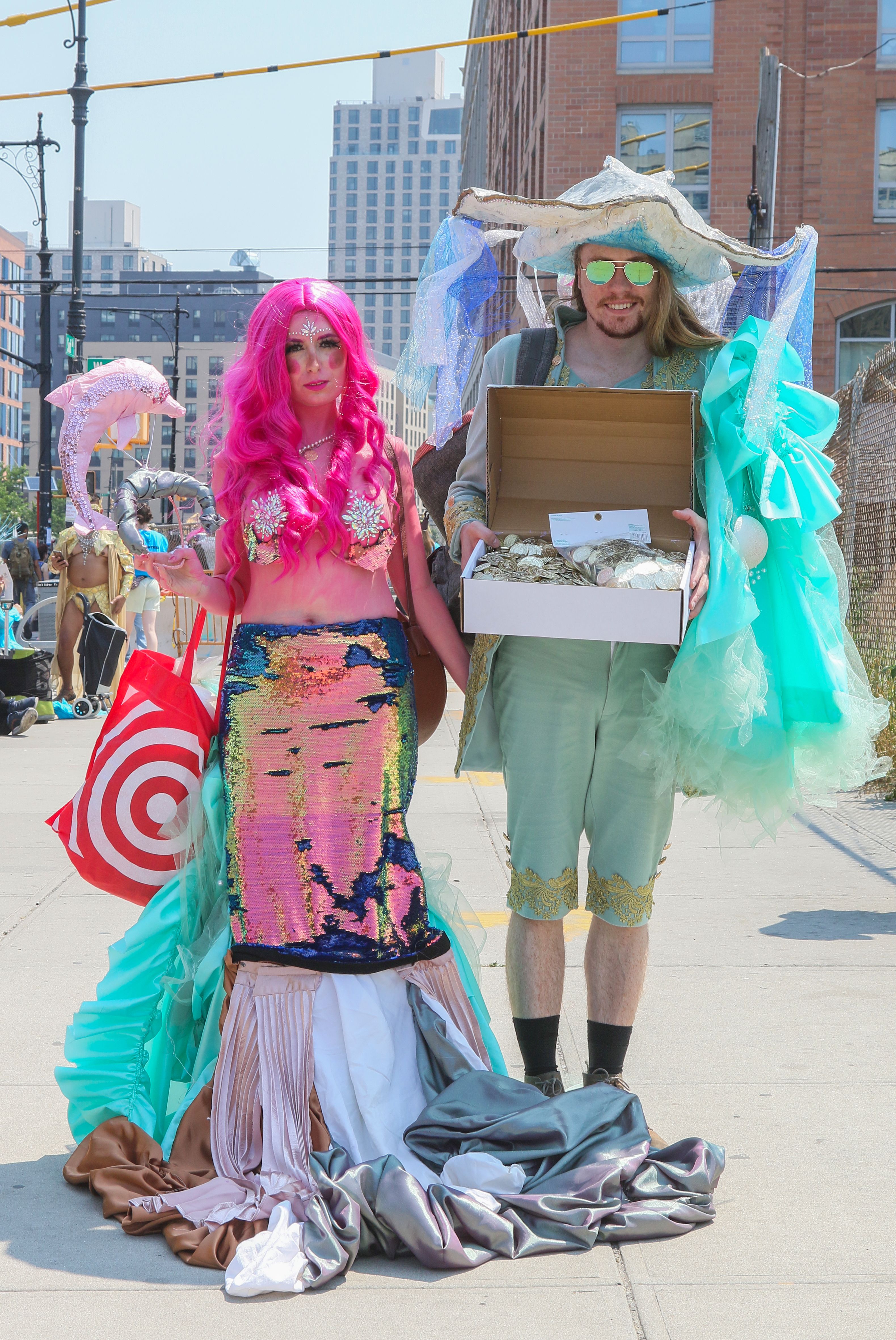 Neon Mermaid & Her Sailor