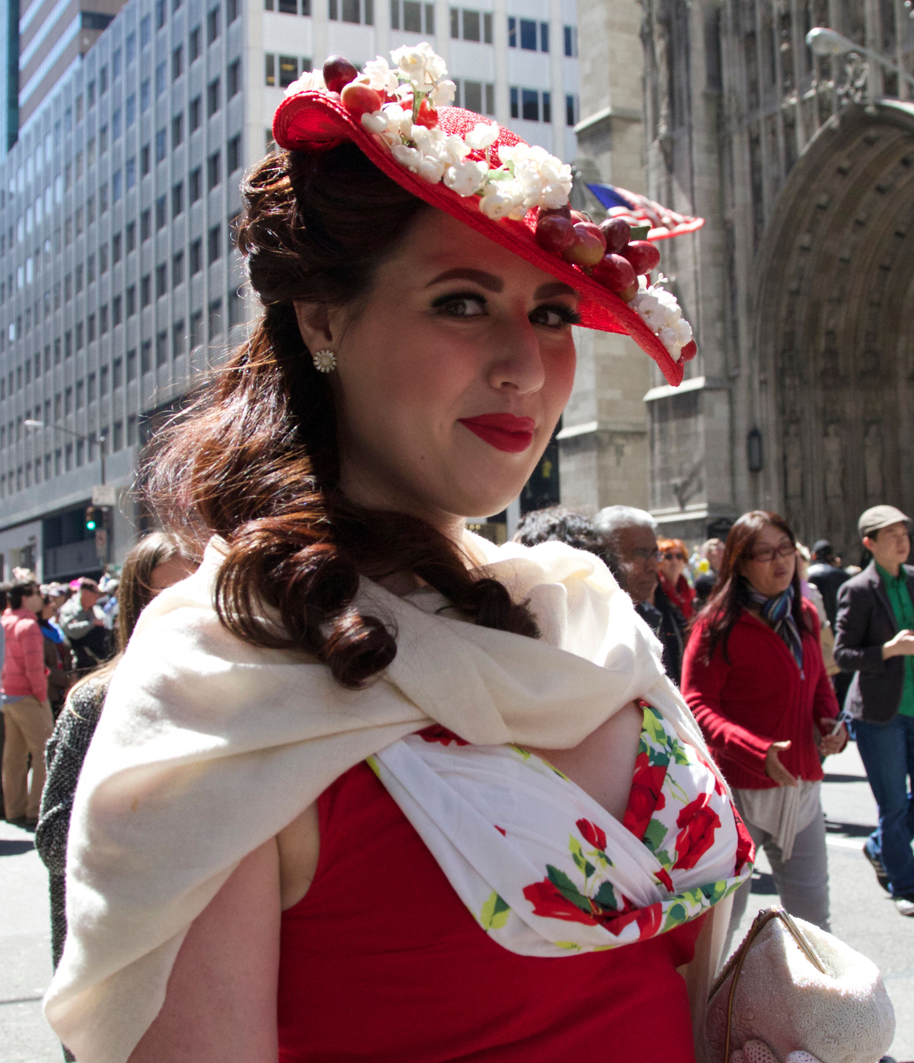 Classic Glamour — Red and White Statement